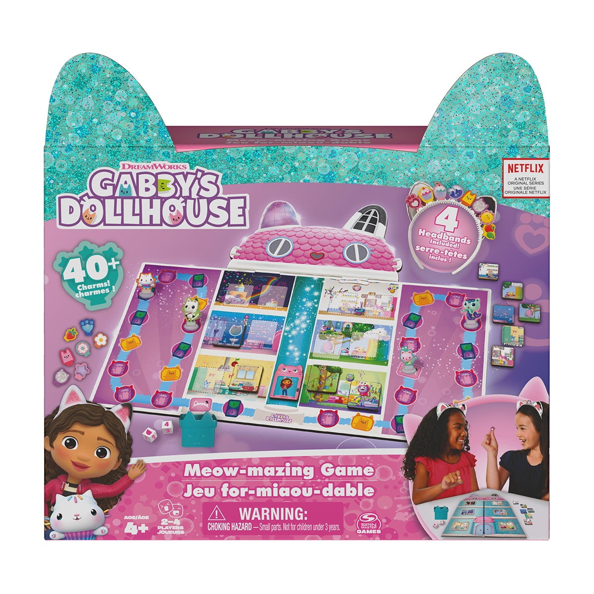 Imagen 0 de Juego Meow-Mazing La casa de Gabby's Dollhouse Spin Master