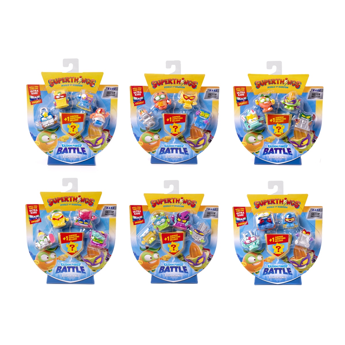 Imagen 0 de Pack de 5 Kazoom Power com 1 Surpresa - Artigo Sortido. Envio realizado de forma aleatória