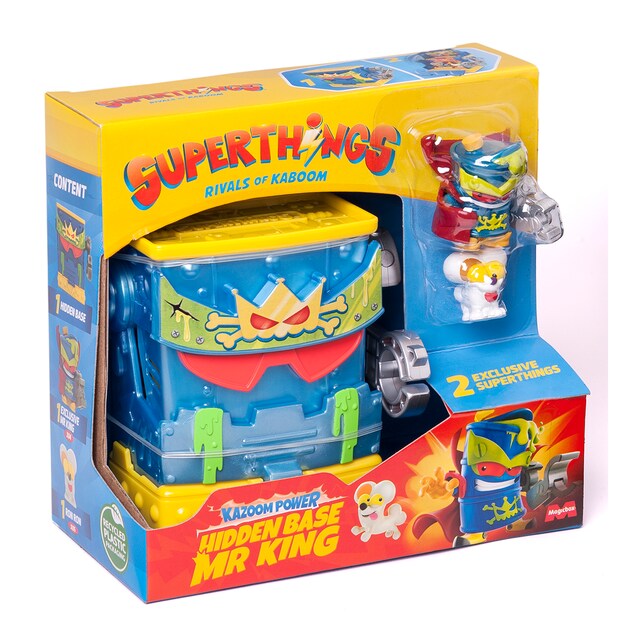 St Kazoom Power Hidden Base Mr King Superthings