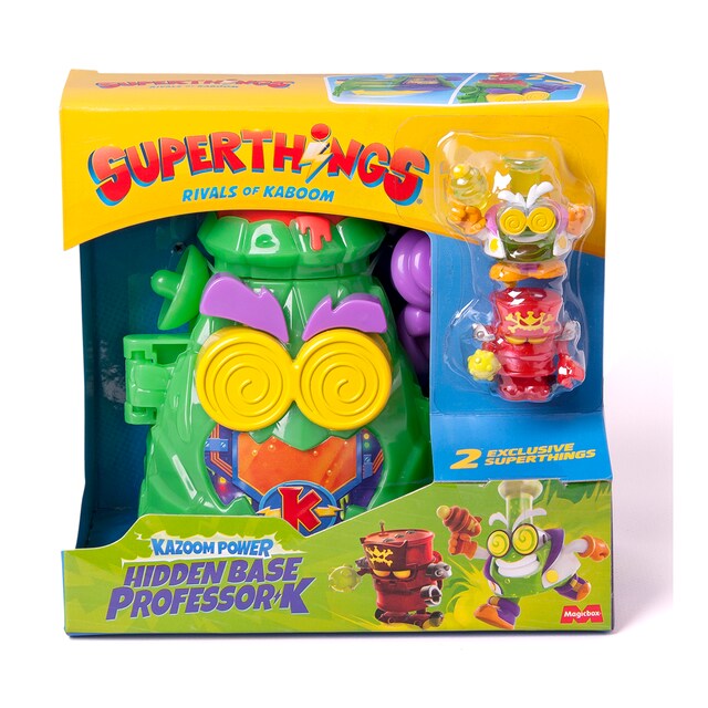 St Kazoom Power Hidden Base Professor K Superthings