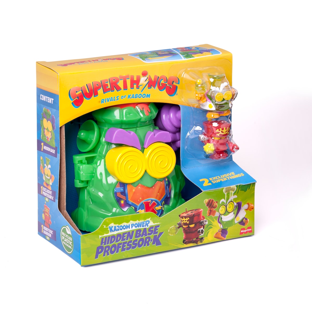 St Kazoom Power Hidden Base Professor K Superthings 3