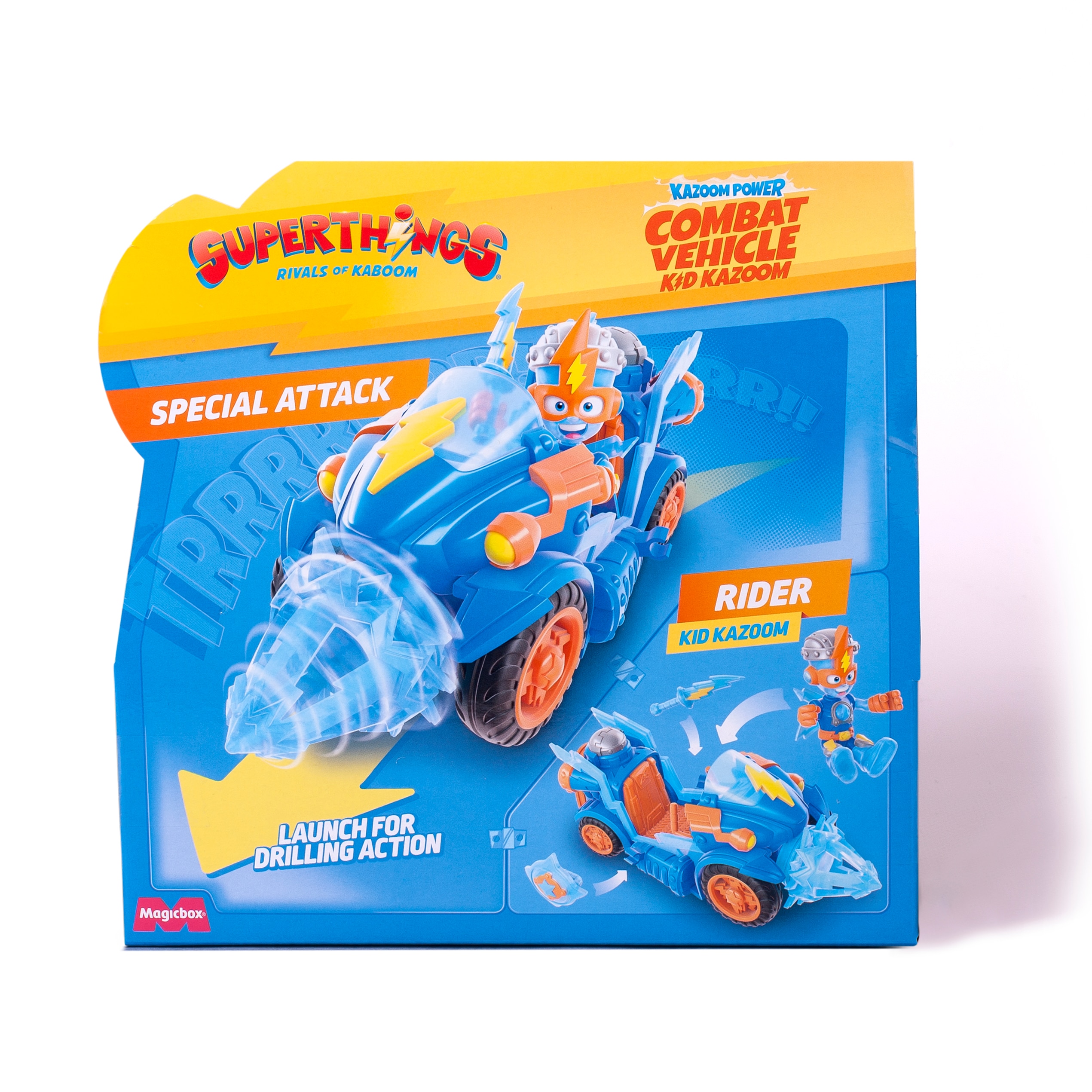 St Kazoom Power Combat Vehicle Kid Kazoom Superthings 5