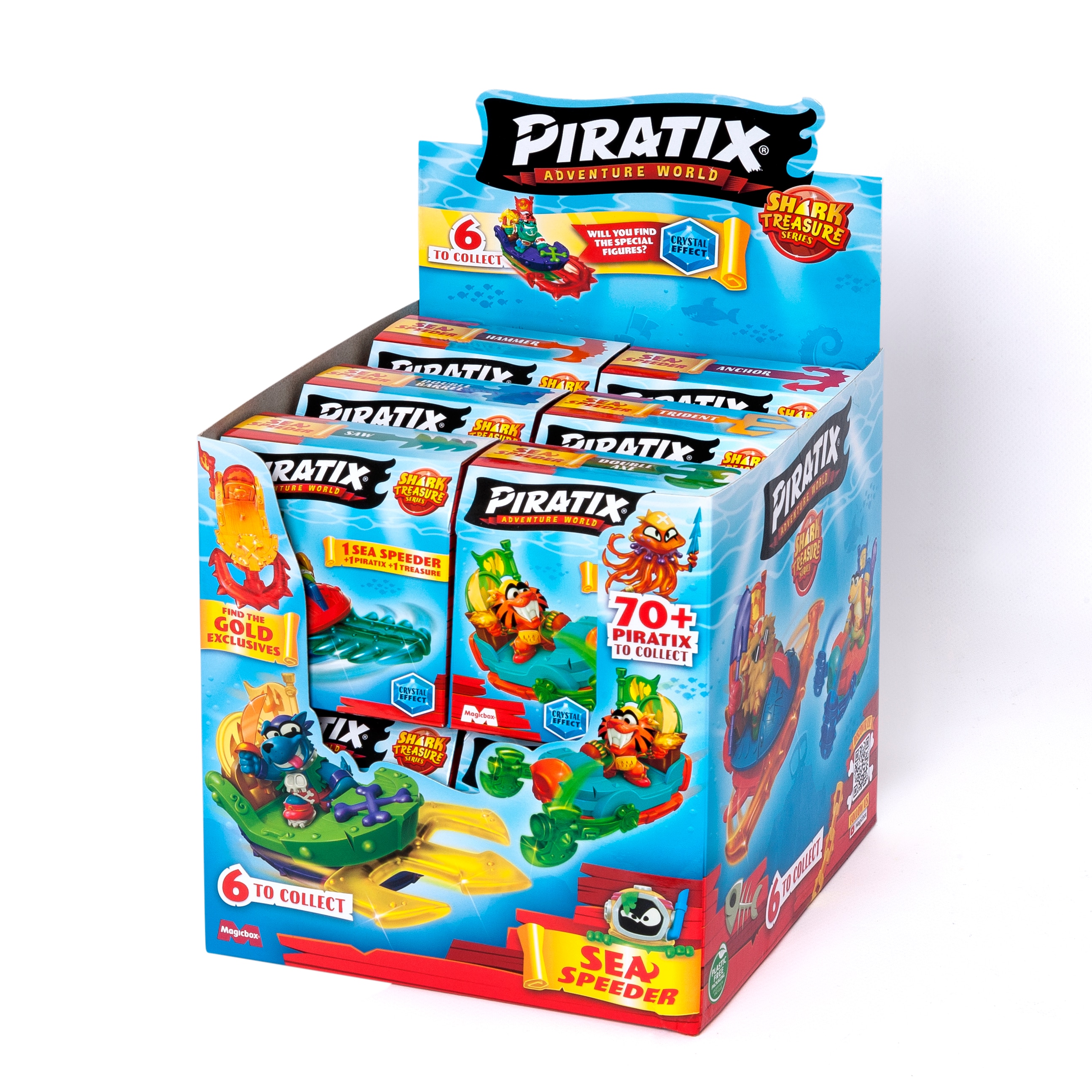 Shark Treasure Sea Speeders Piratix modelos surtidos 13