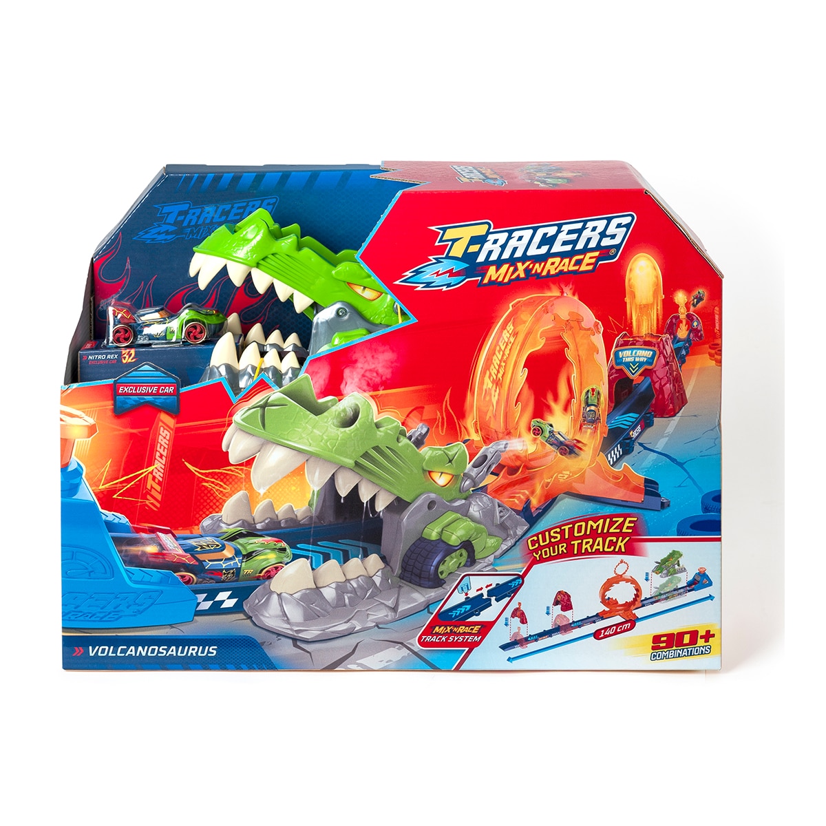 T-racers Volcanosaurus 1