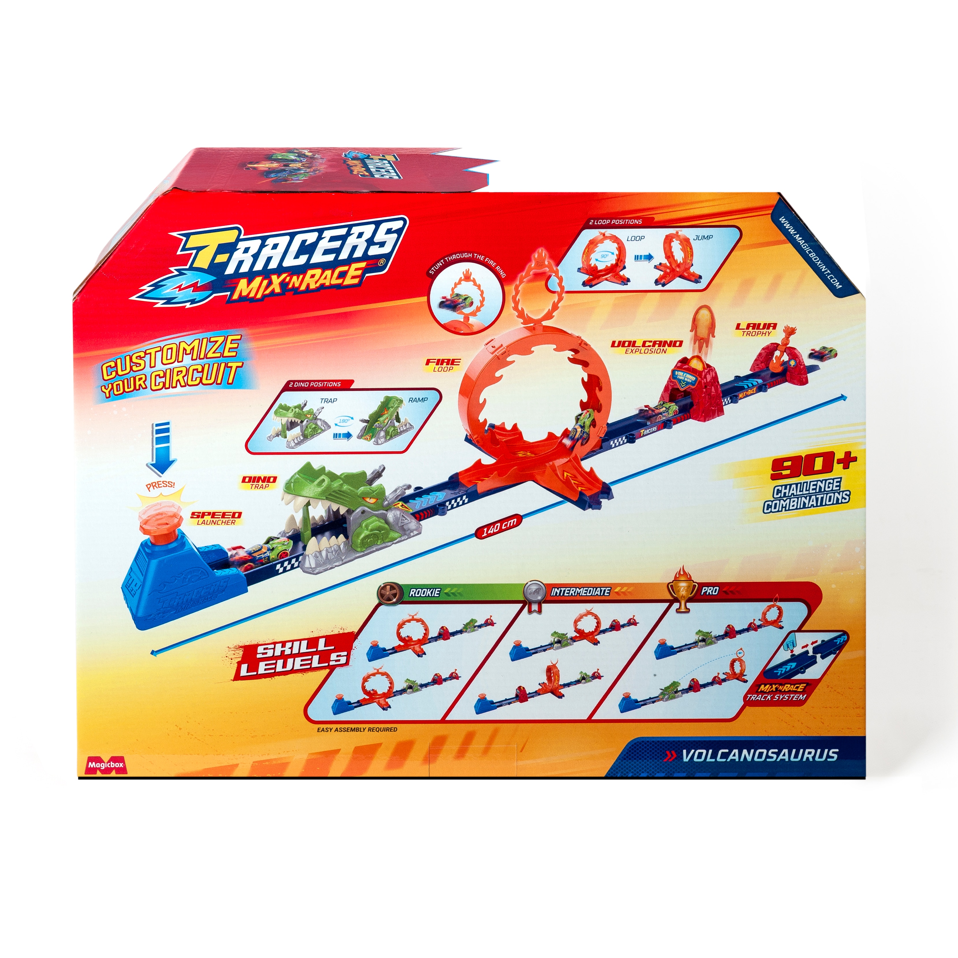 T-racers Volcanosaurus 14