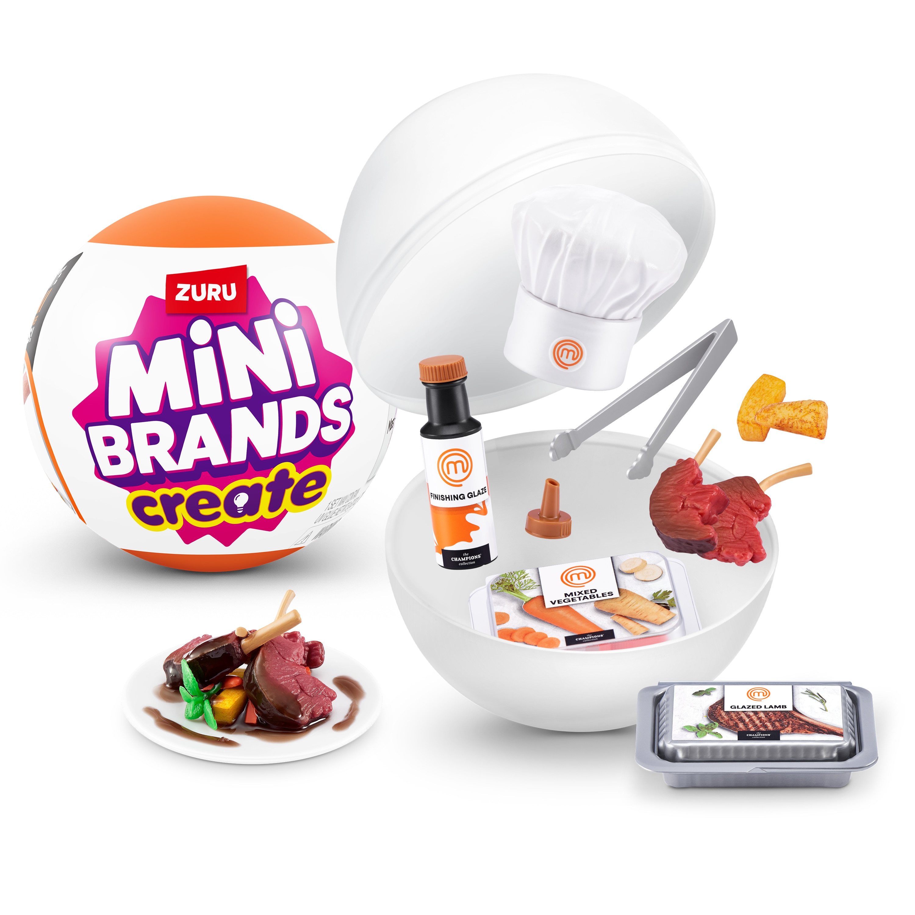 Cápsula sorpresa Master Chef Mini Brands Zuru modelos surtidos 9