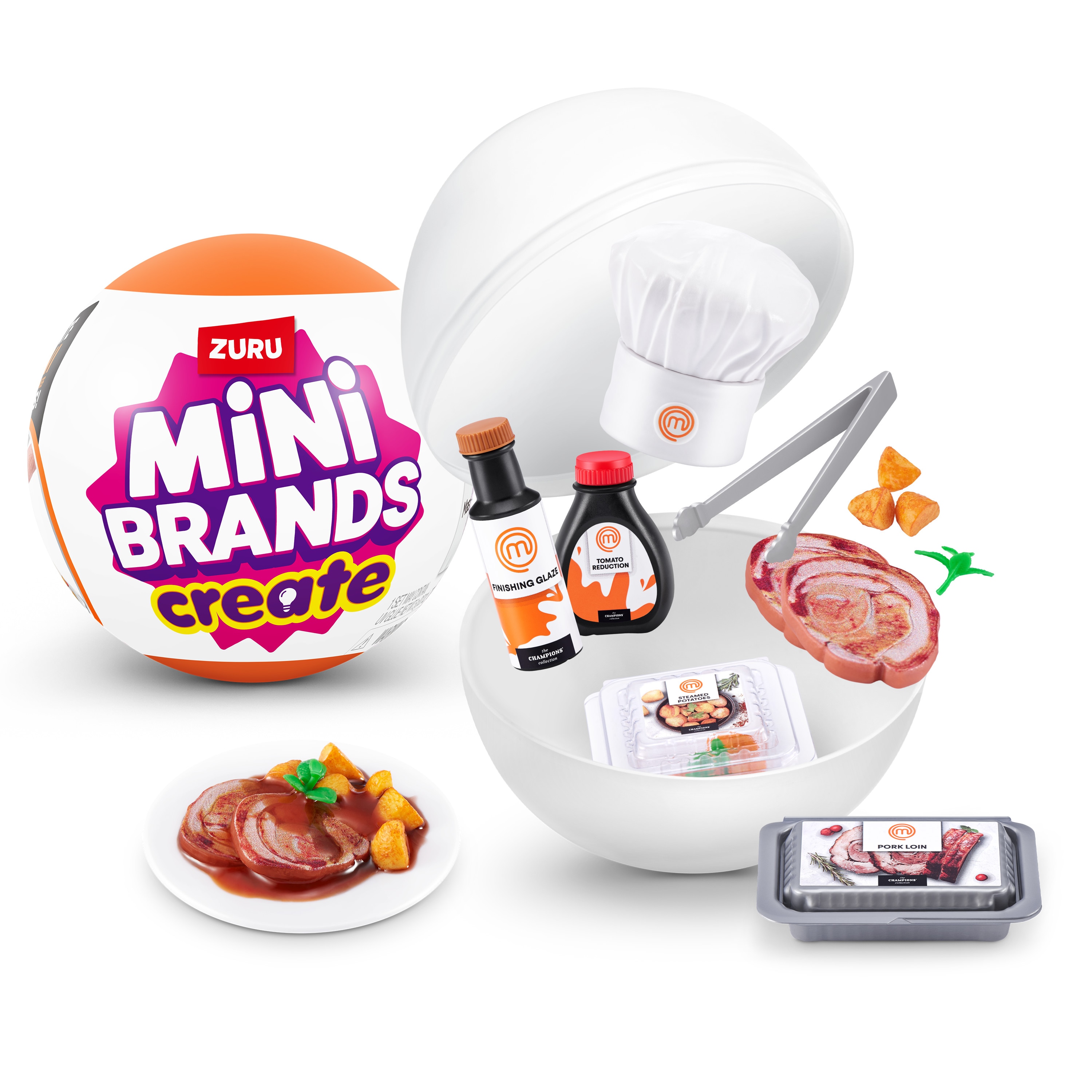 Cápsula sorpresa Master Chef Mini Brands Zuru modelos surtidos 12