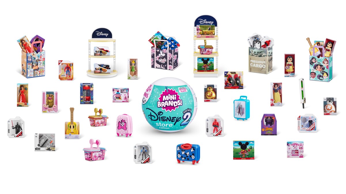 Cápsula sorpresa Figura Mini Brands Disney Zuru modelos surtidos