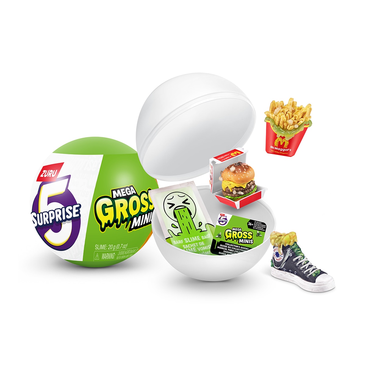 Imagen 0 de Cápsula sorpresa Mega Gross Mini Zuru modelos surtidos