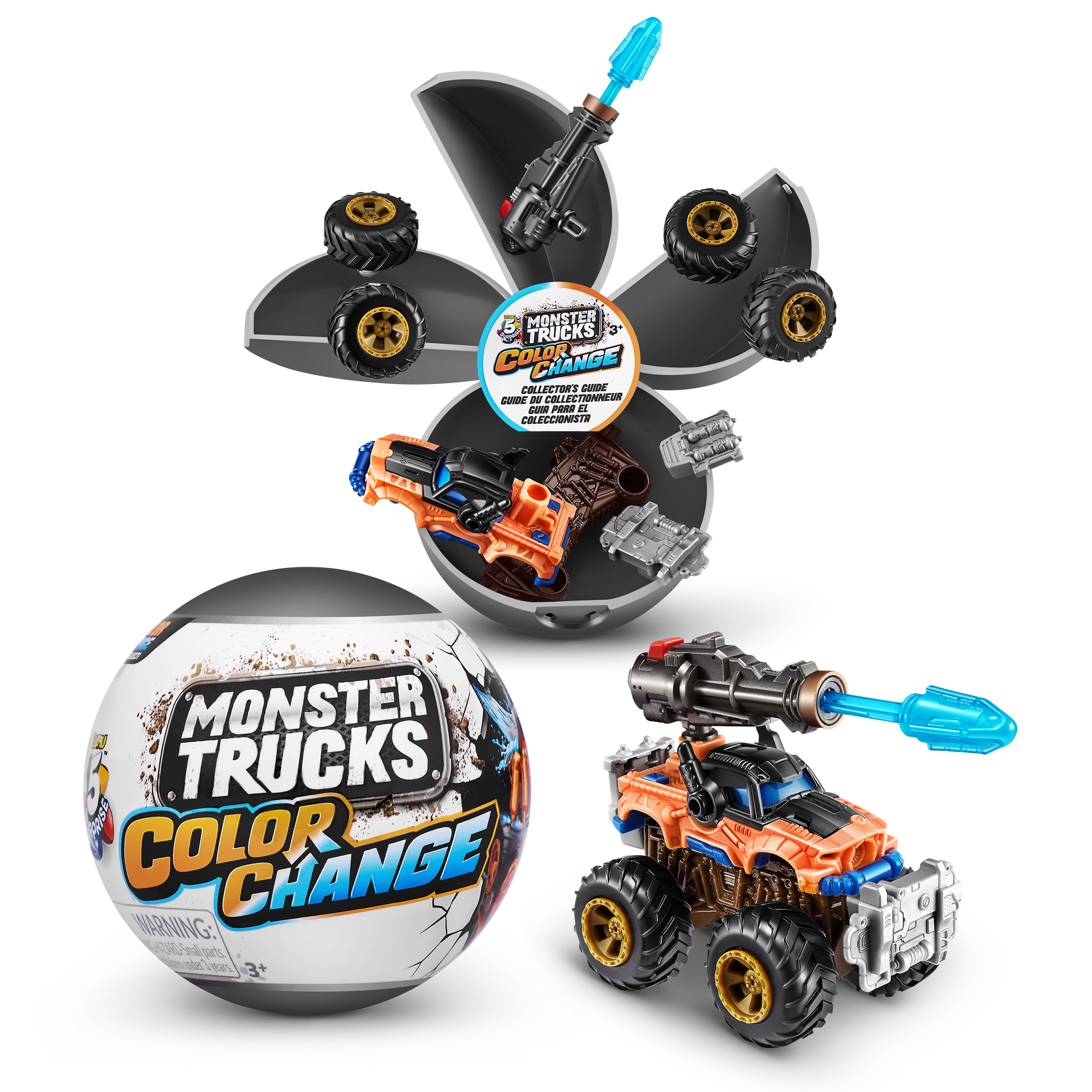 Cápsula sorpresa Monster Trucks Zuru modelos surtidos 3