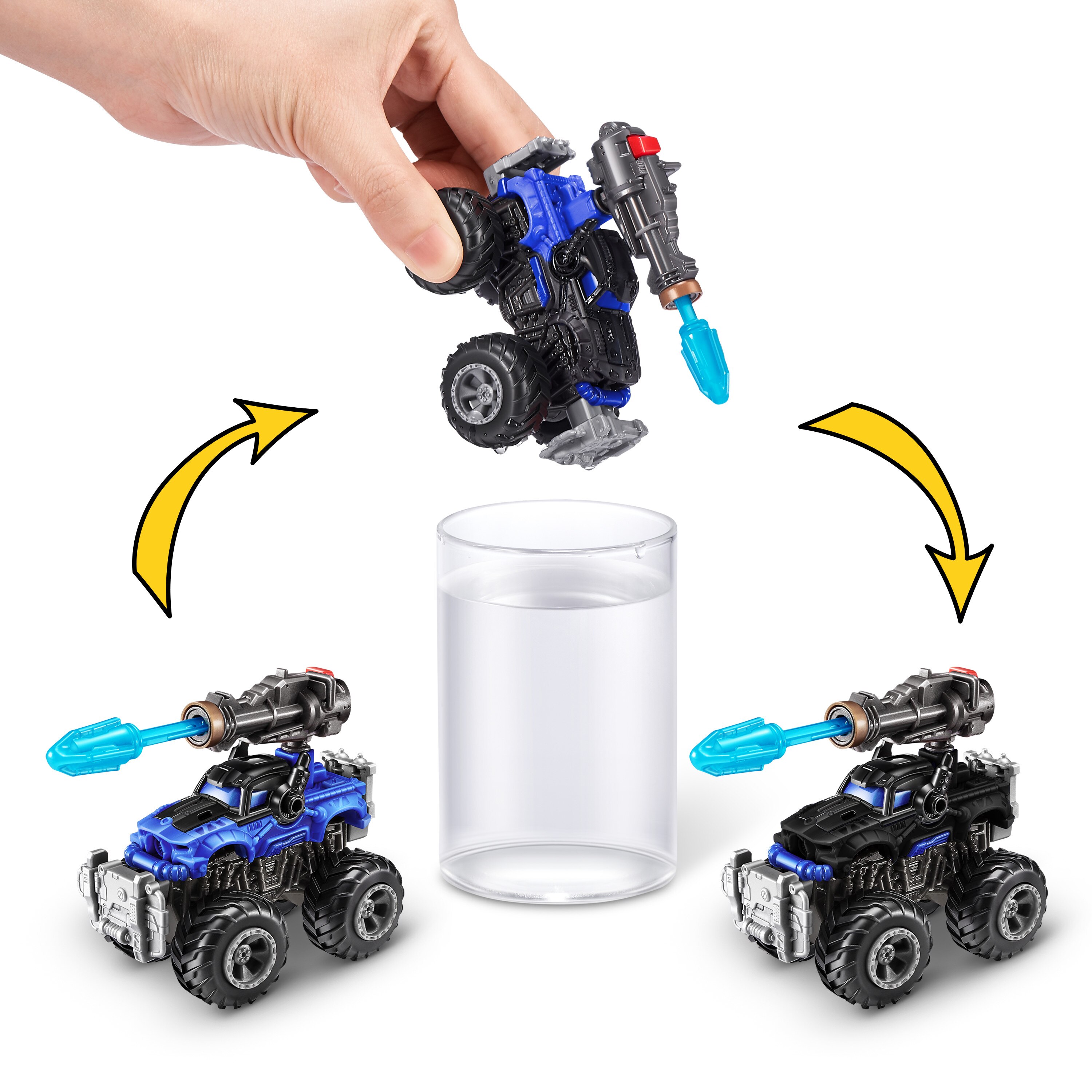 Cápsula sorpresa Monster Trucks Zuru modelos surtidos 7