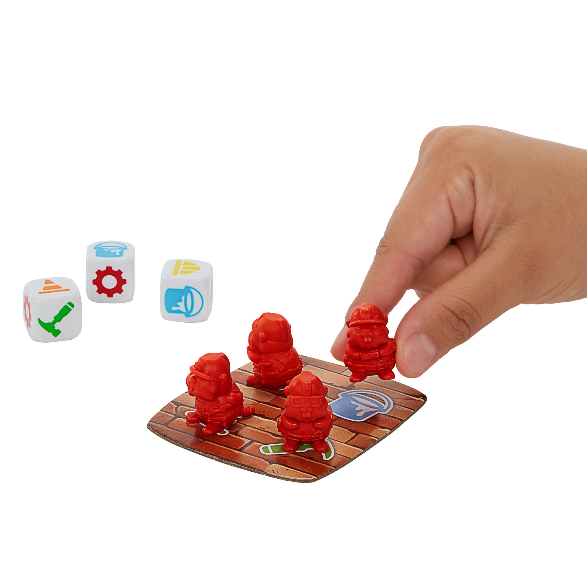 Juego de mesa Castores constructores Mattel Games 6