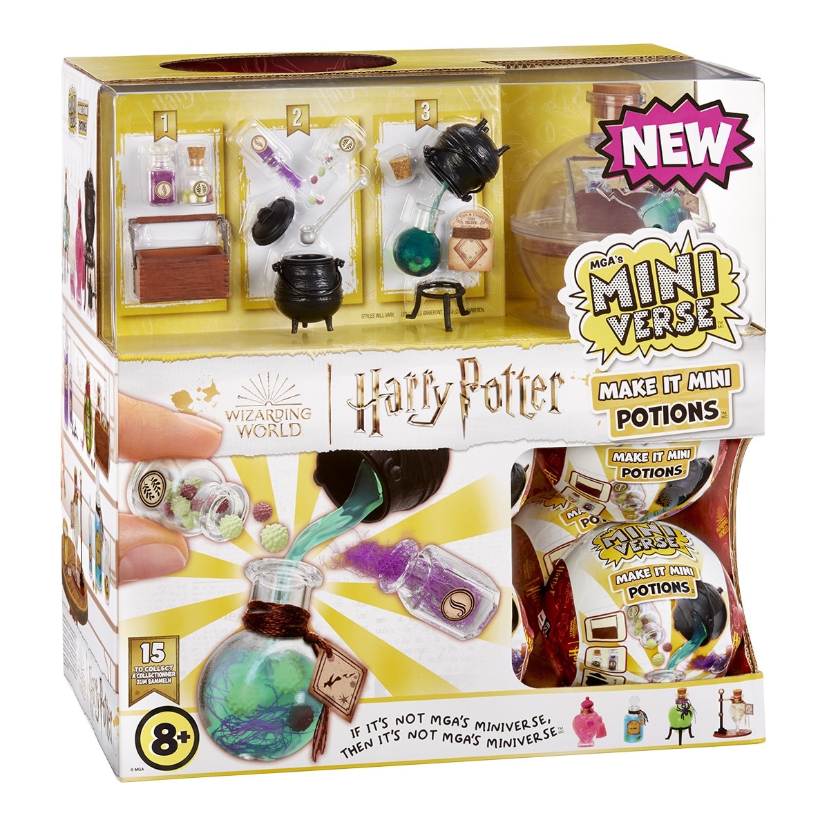 Imagem 0 de Bola Surpresa Make It Mini Harry Potter MGA - Artigo Sortido. Envio realizado de forma aleatória