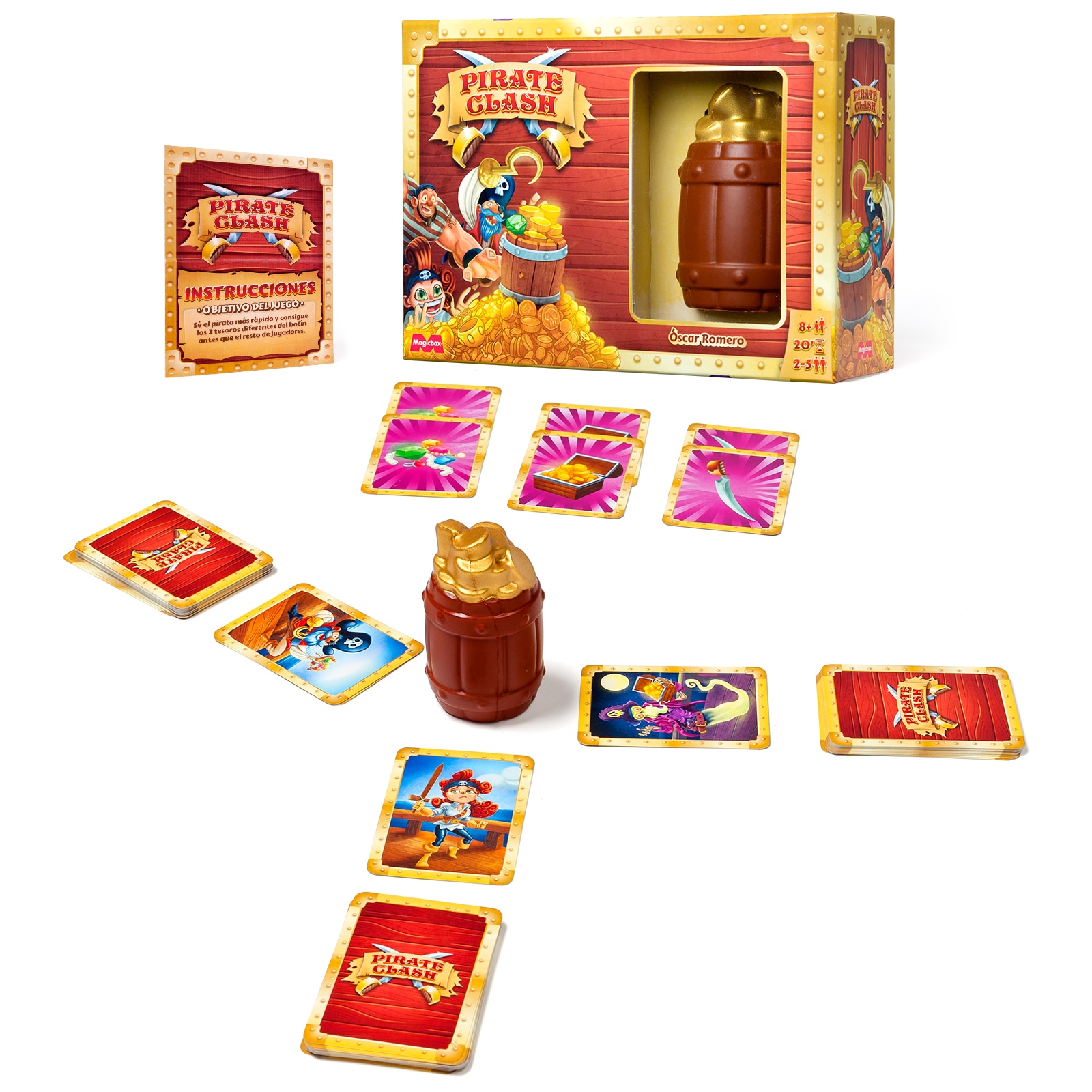 Juego de mesa Pirate Clash Magic Box 2