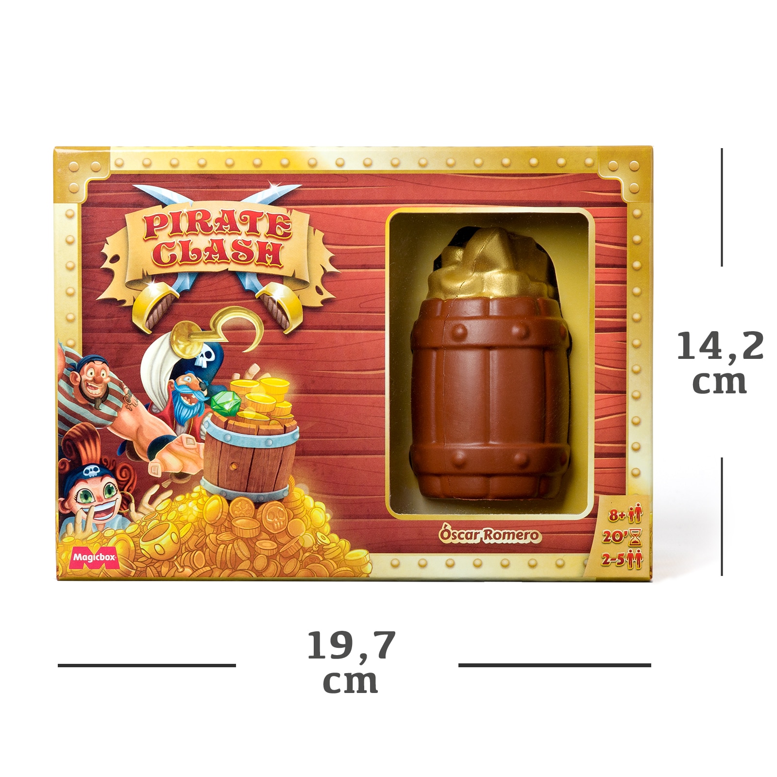 Juego de mesa Pirate Clash Magic Box 3