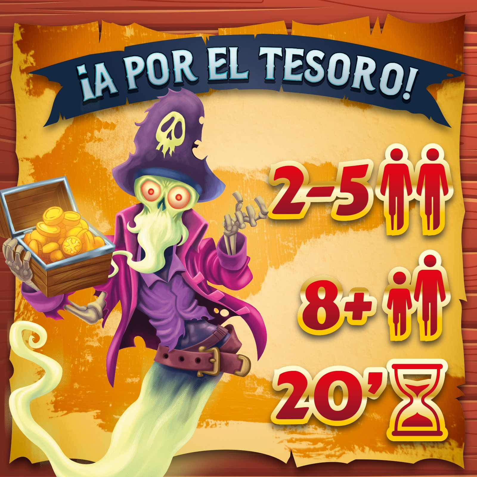Juego de mesa Pirate Clash Magic Box 7