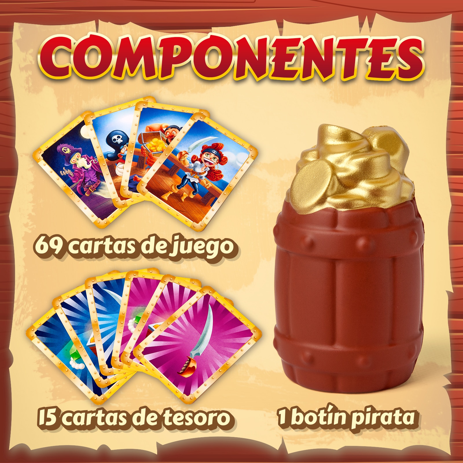 Juego de mesa Pirate Clash Magic Box 8