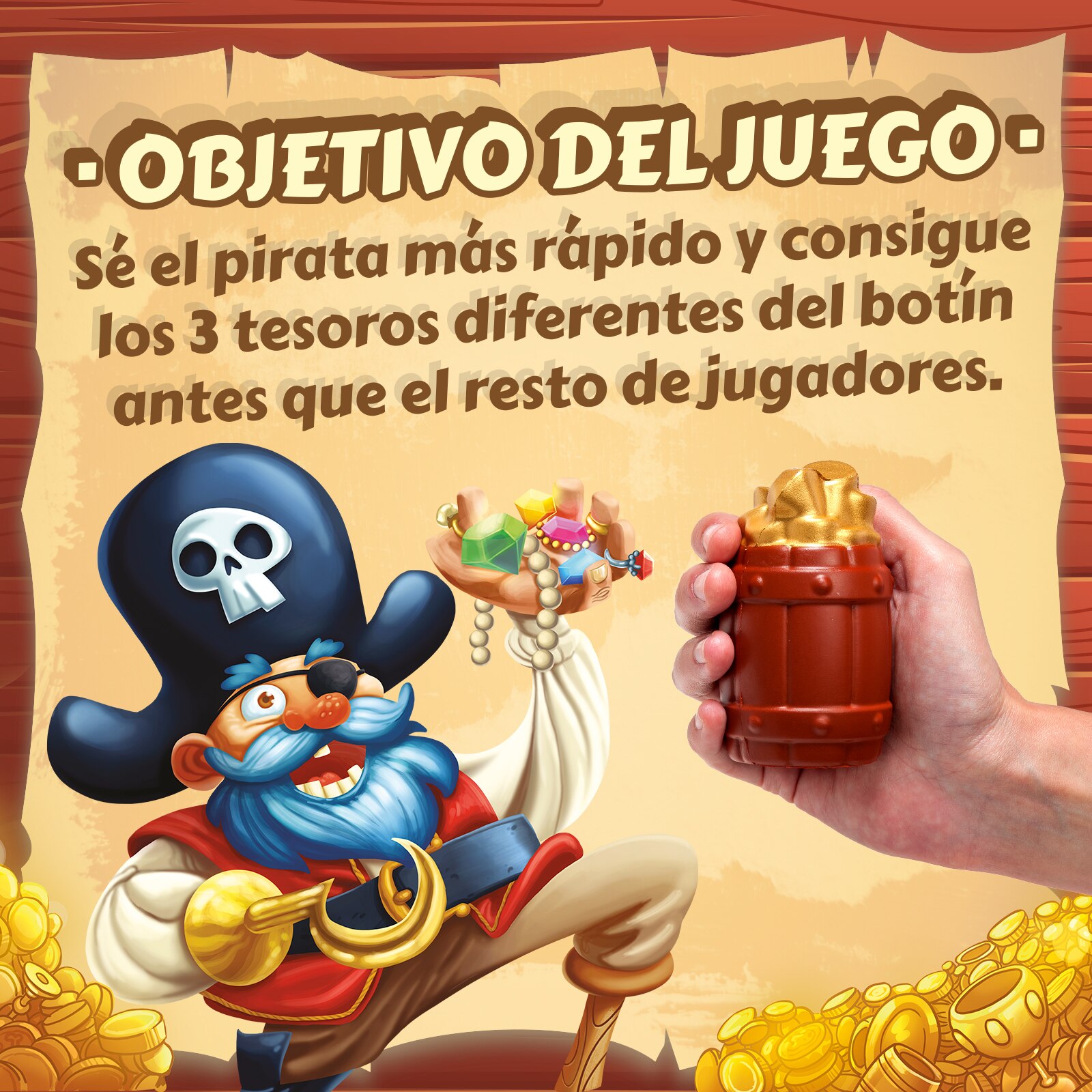 Juego de mesa Pirate Clash Magic Box 9