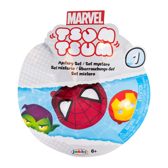 Set misterioso Tsum Tsum Historias Marvel Jakks Pacific modelos surtidos