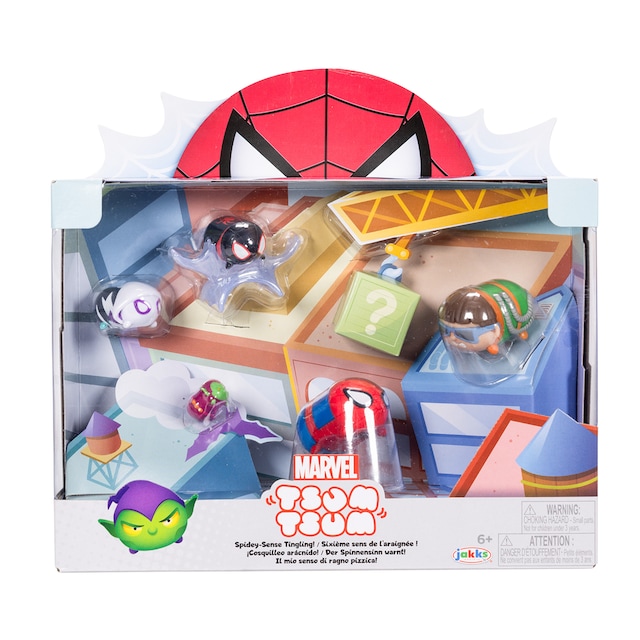 Set misterioso Tsum Tsum Spiderman Jakks Pacific modelos surtidos