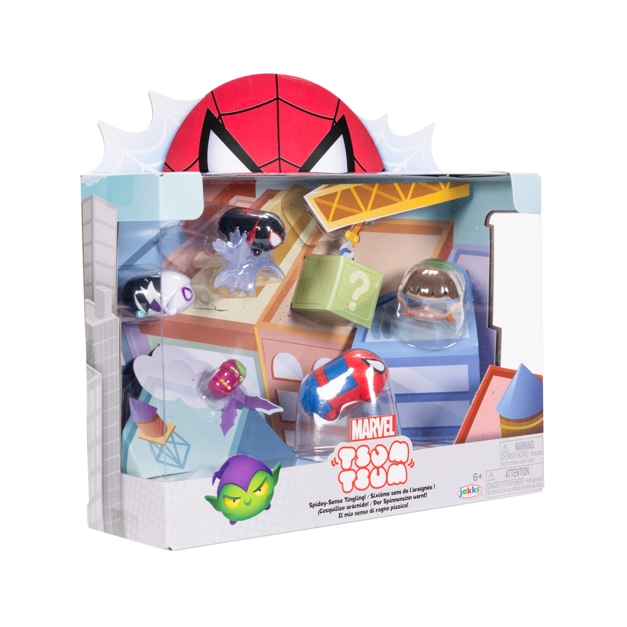 Set misterioso Tsum Tsum Spiderman Jakks Pacific modelos surtidos 2