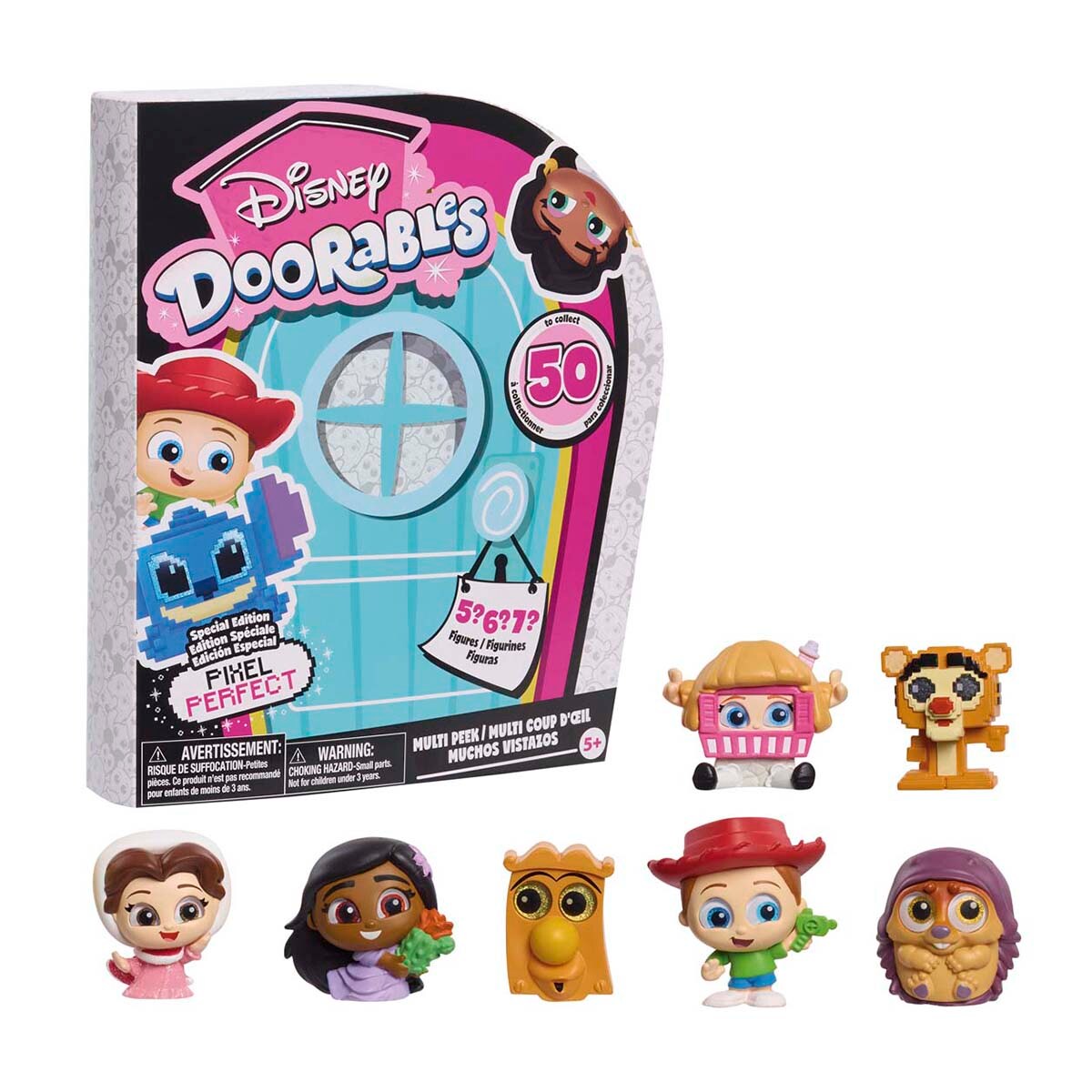 Figura Doorables Multi Peek Pixel Perfect Disney Just Play modelos - Main Image