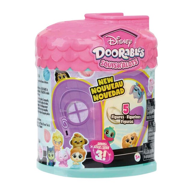 Imagen 0 de Figura Doorables Squish'Alots Cápsula Serie 3 Disney Just Play modelos surtidos