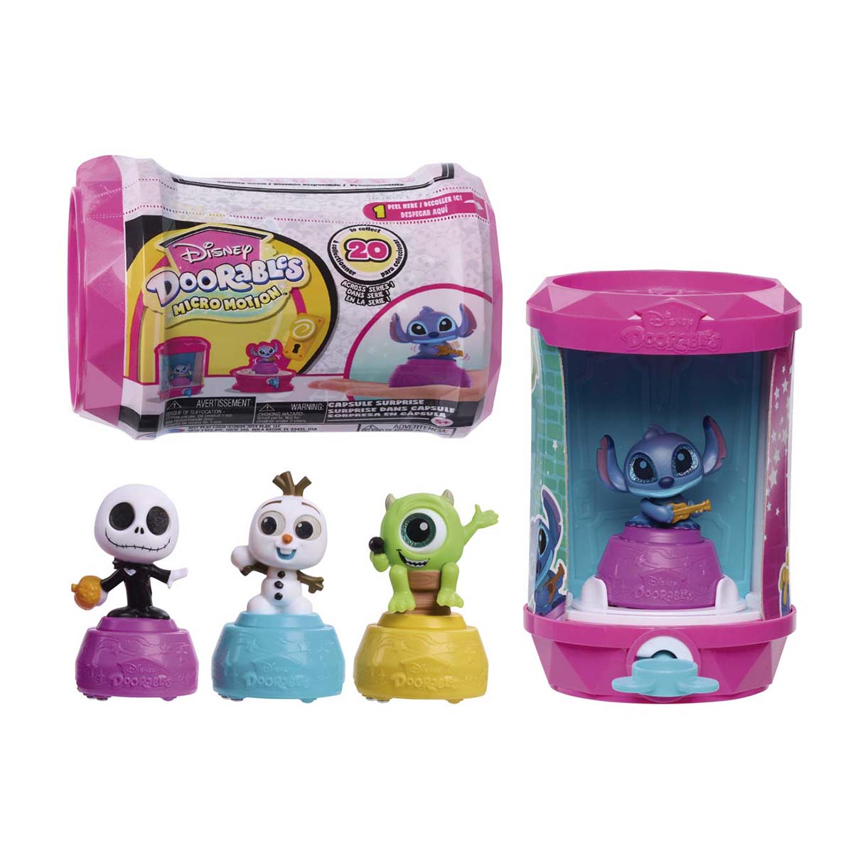 Imagen 0 de Figura Doorables Micro Motion Serie 1 Disney Just Play modelos surtidos