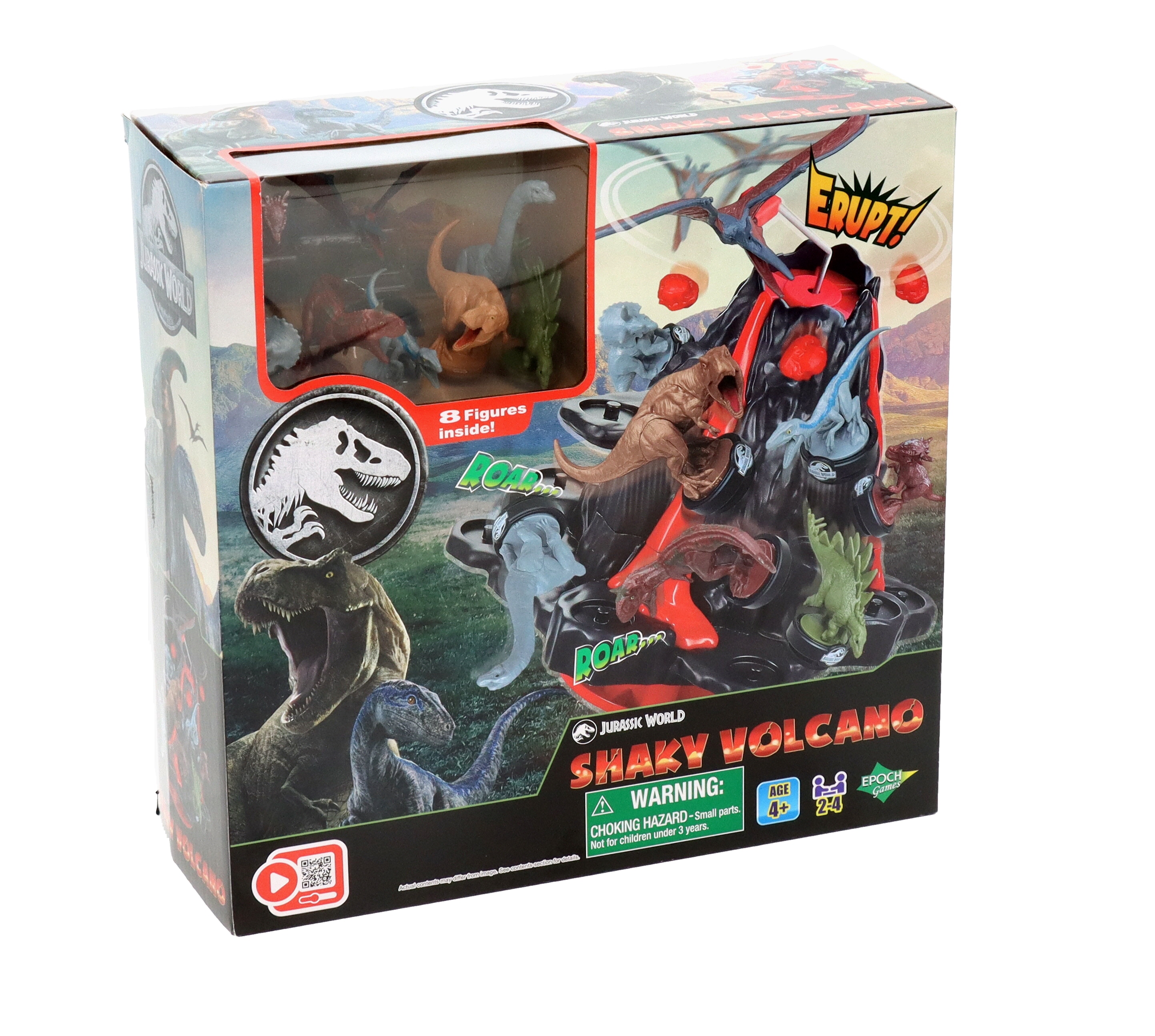 Juego de mesa Jurassic World Shaky Volcano Epoch Games 2