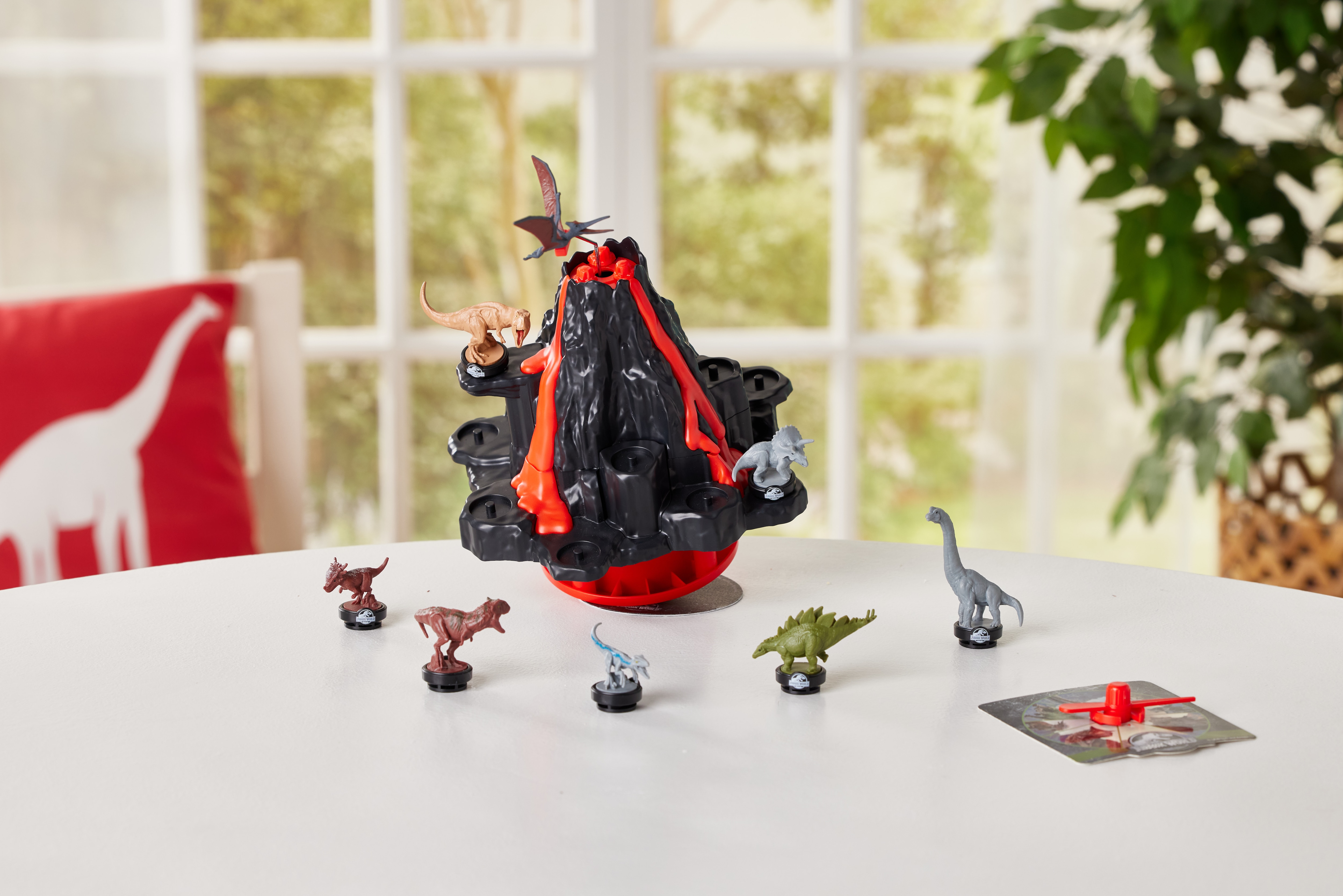 Juego de mesa Jurassic World Shaky Volcano Epoch Games 7