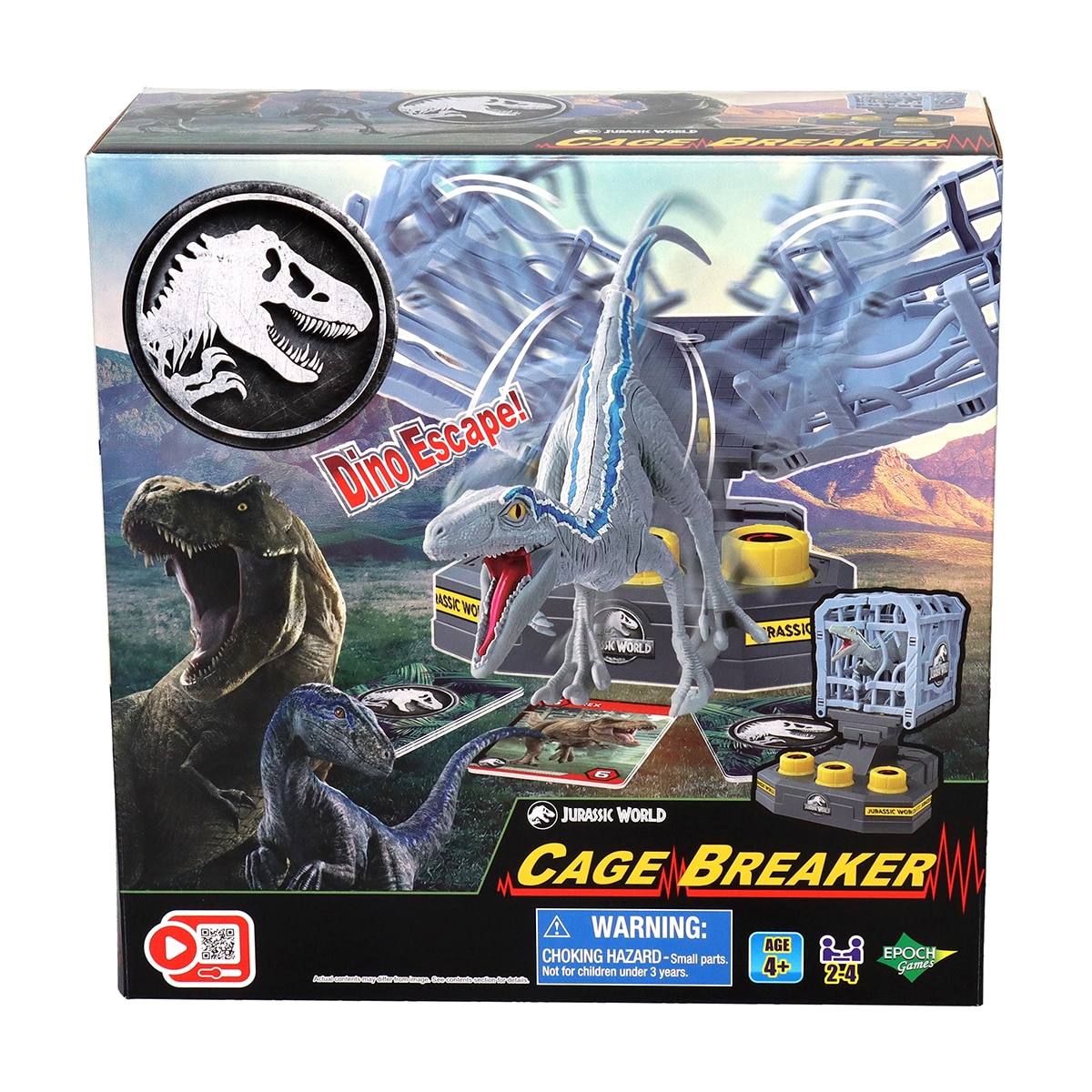 Epoch – Juego de mesa Jurassic World Cage Breaker Epoch Games.