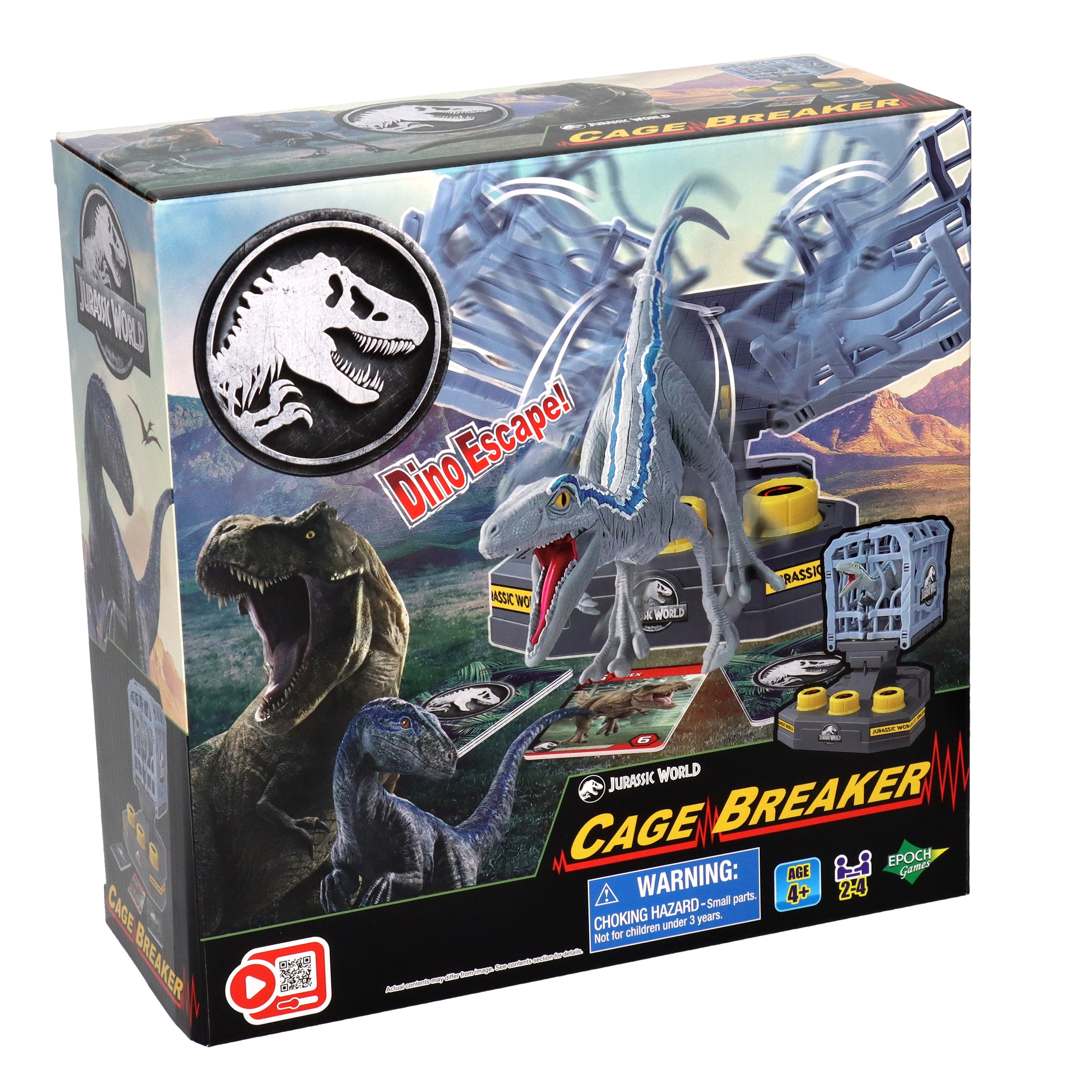 Juego de mesa Jurassic World Cage Breaker Epoch Games 2