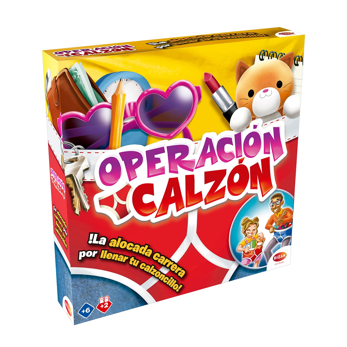 Bizak – Juego de mesa Operación Calzón.
