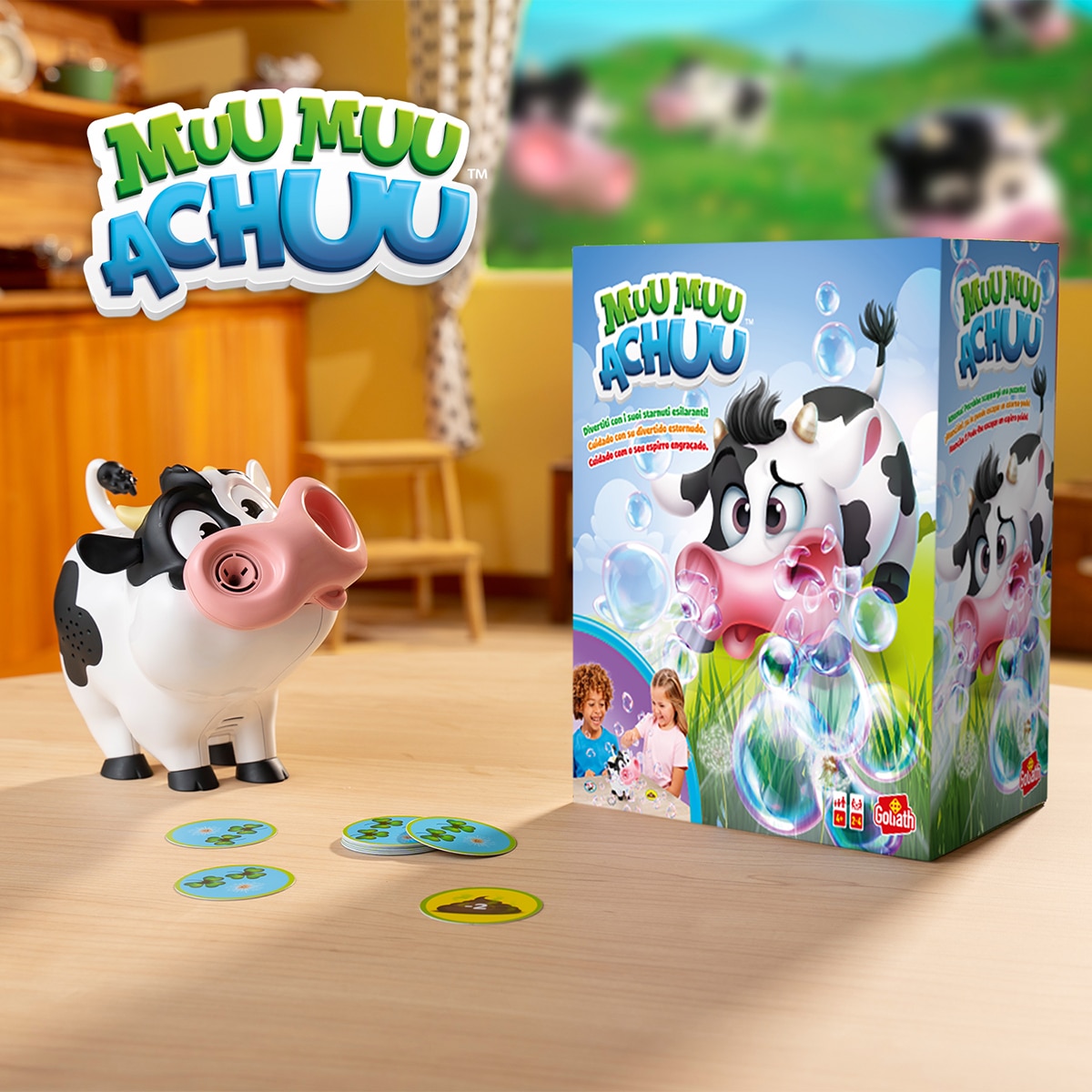 Juego de mesa MUU MUU ACHUU Goliath Games 3