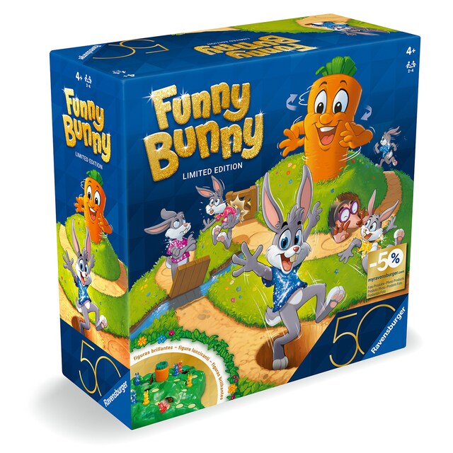 Juego de mesa - Funny Bunny 50° Special Ravensburger