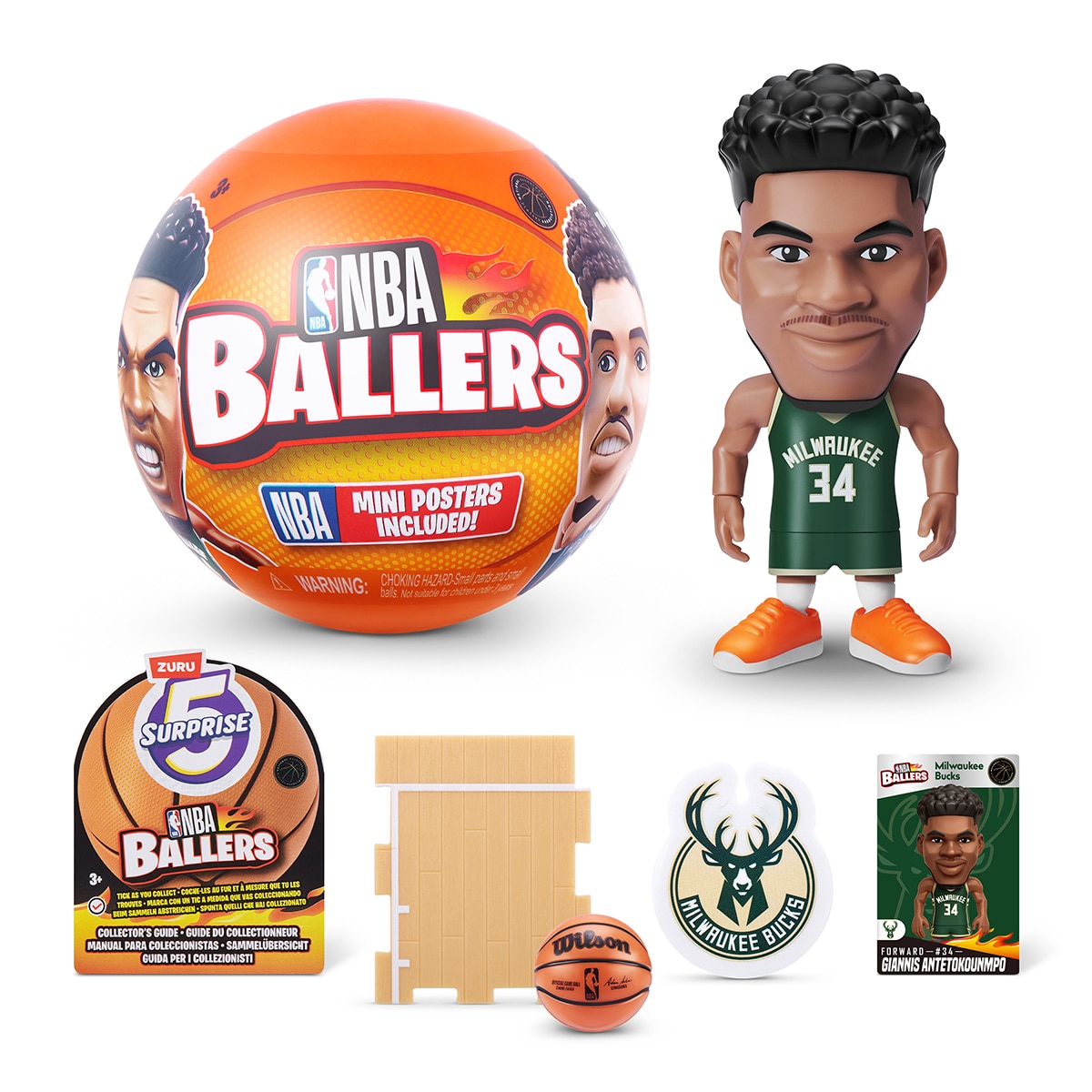 Cápsula sorpresa NBA Ballers Zuru modelos surtidos 3