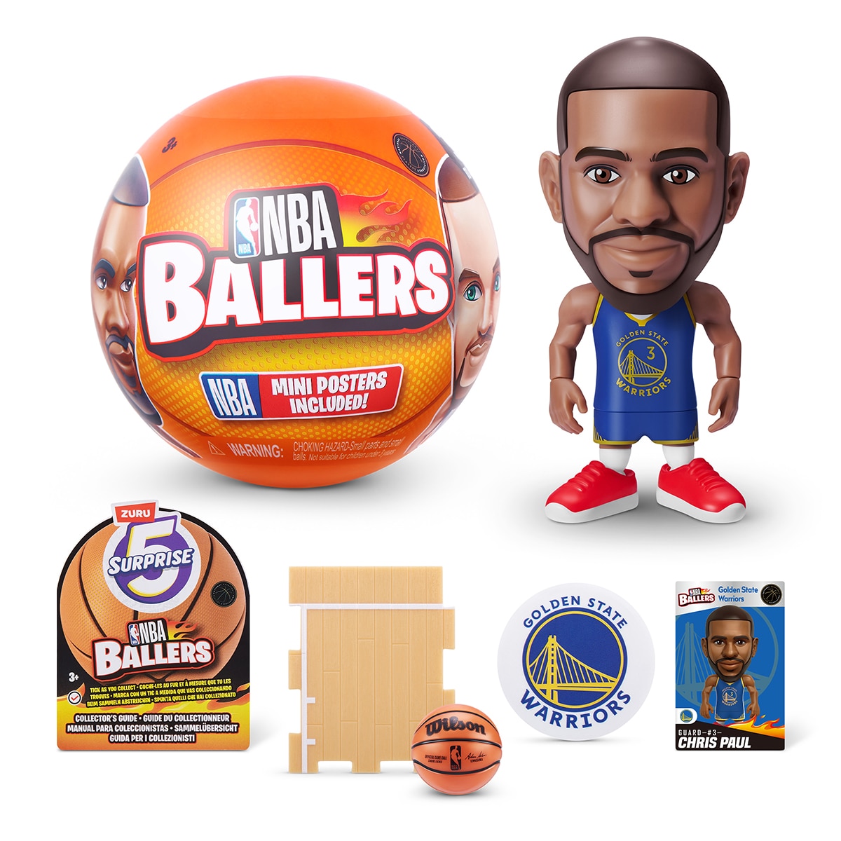Cápsula sorpresa NBA Ballers Zuru modelos surtidos 5