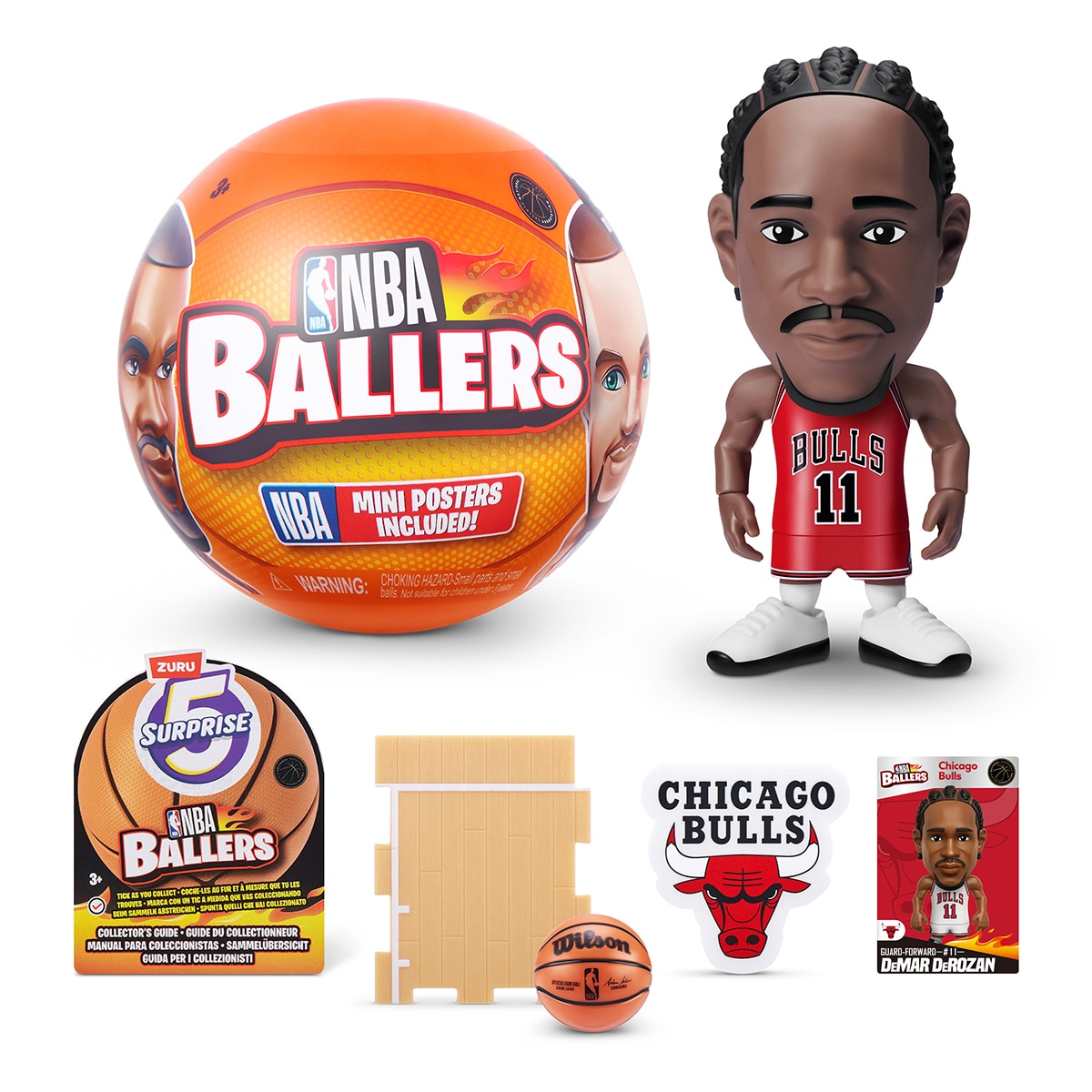 Cápsula sorpresa NBA Ballers Zuru modelos surtidos 6