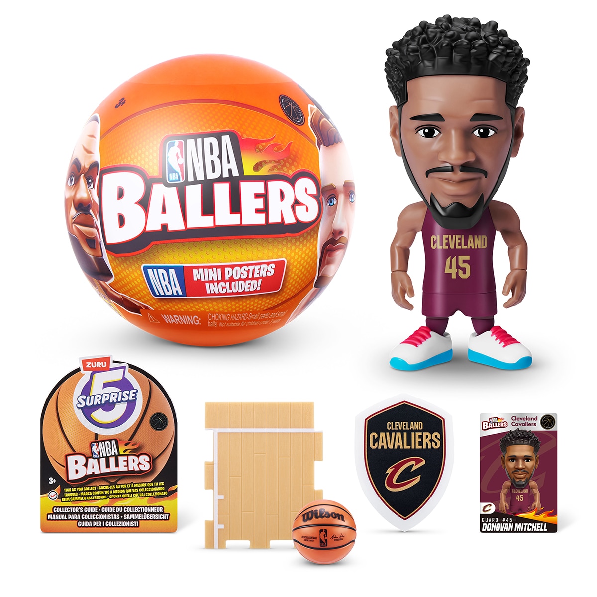 Cápsula sorpresa NBA Ballers Zuru modelos surtidos 7