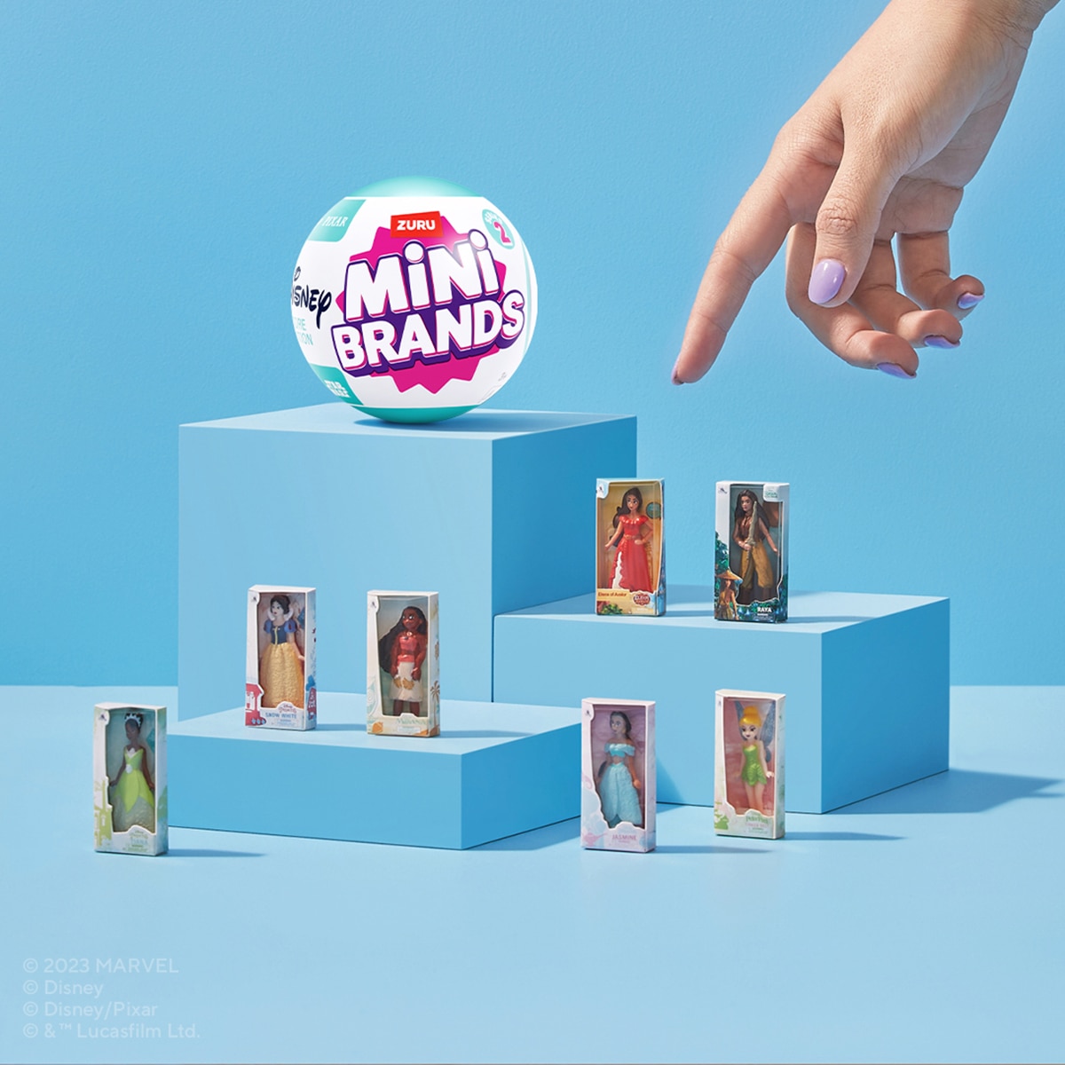 Cápsula sorpresa Mini Brands Disney Zuru modelos surtidos 6