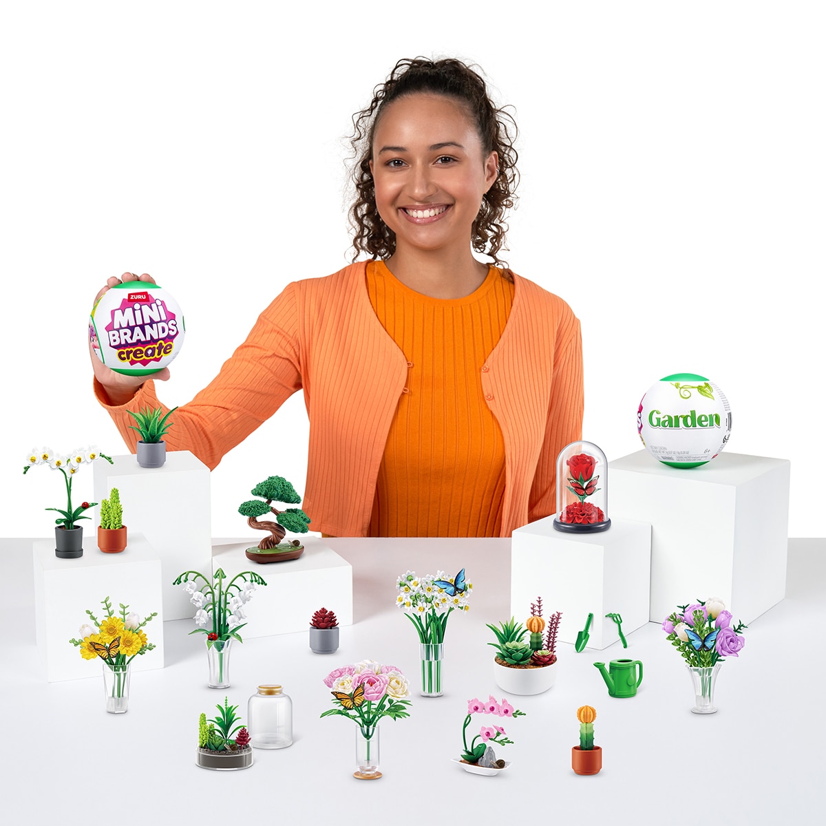 Cápsula sorpresa Mini Brands Garden Zuru modelos surtidos 10