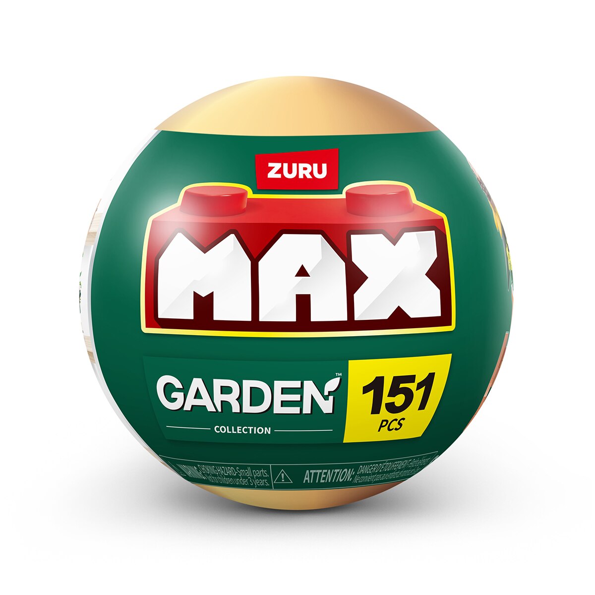 Cápsula sorpresa con bloques Max Garden Zuru modelos surtidos 2