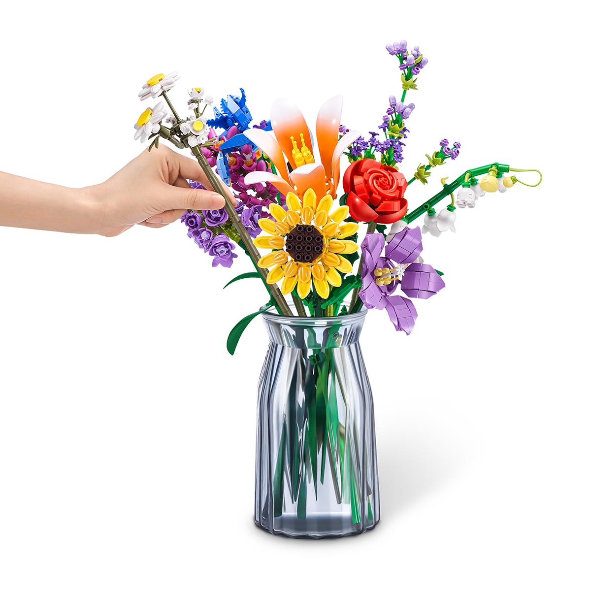 Cápsula sorpresa con bloques Max Flowers Zuru modelos surtidos 3