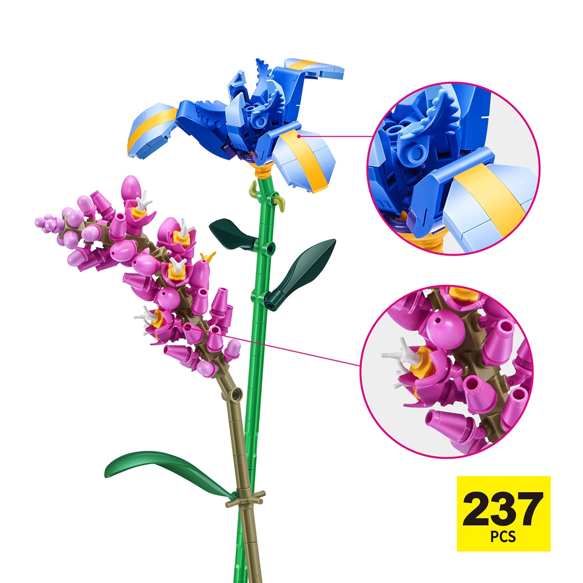 Cápsula sorpresa con bloques Max Flowers Zuru modelos surtidos 5