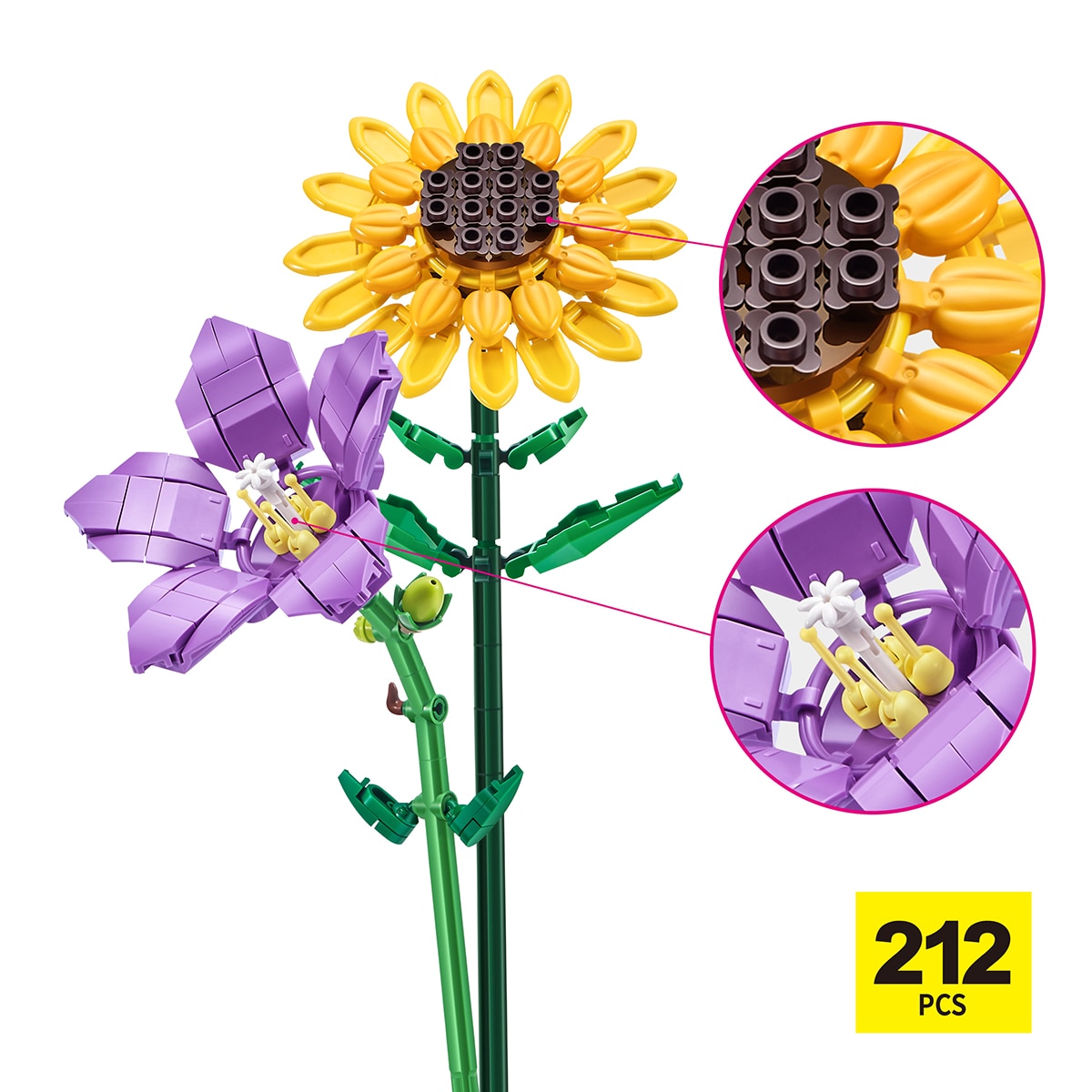 Cápsula sorpresa con bloques Max Flowers Zuru modelos surtidos 6