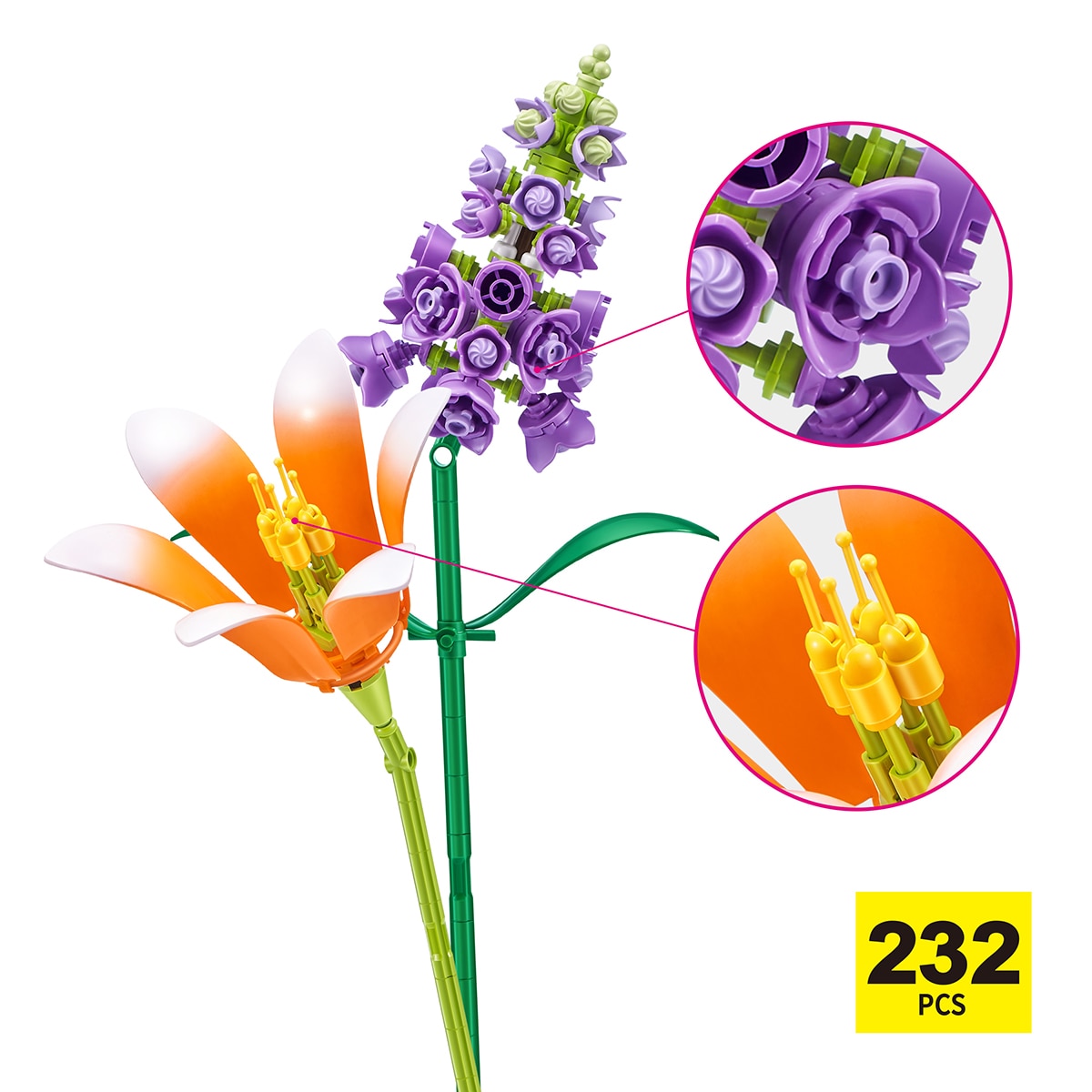 Cápsula sorpresa con bloques Max Flowers Zuru modelos surtidos 7