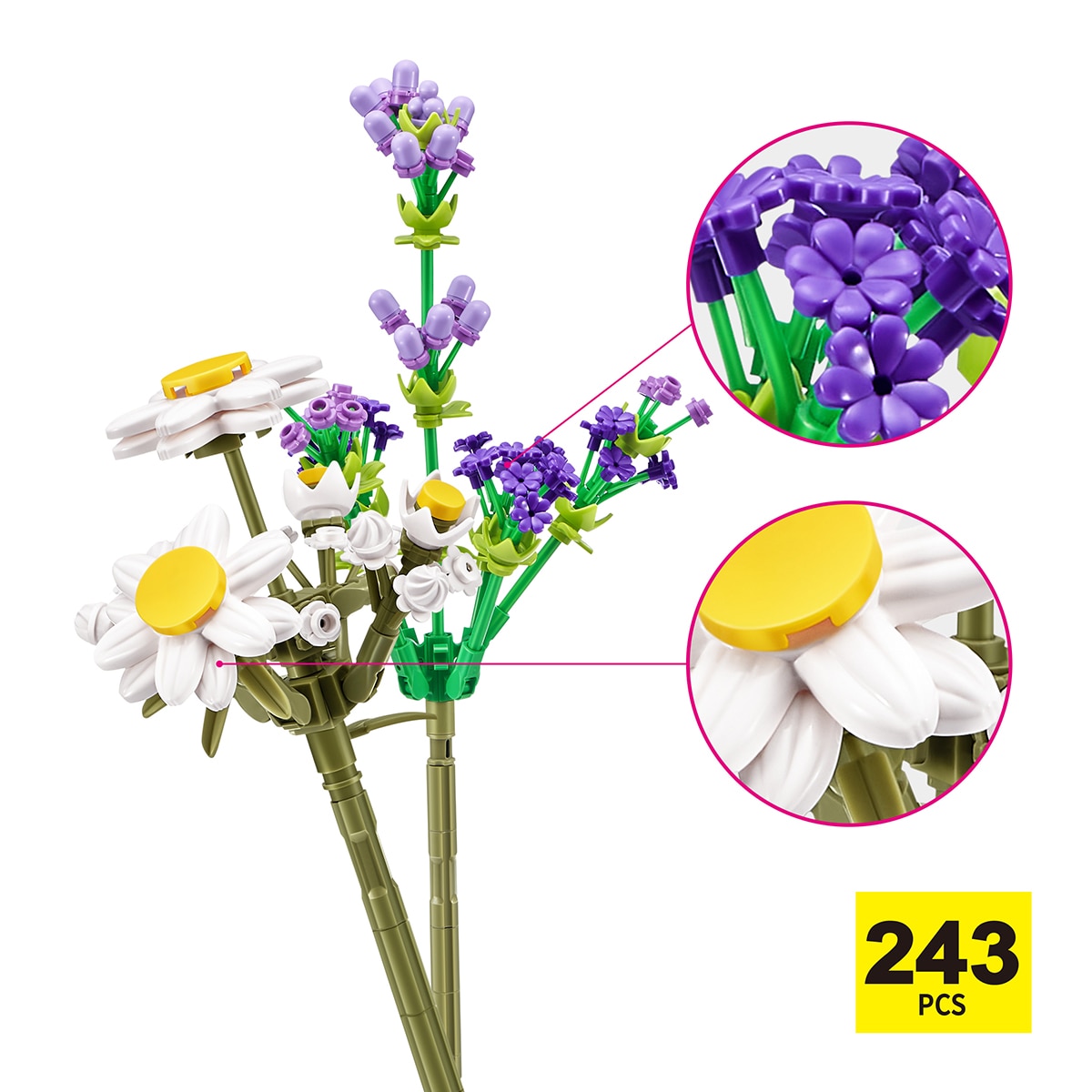 Cápsula sorpresa con bloques Max Flowers Zuru modelos surtidos 8
