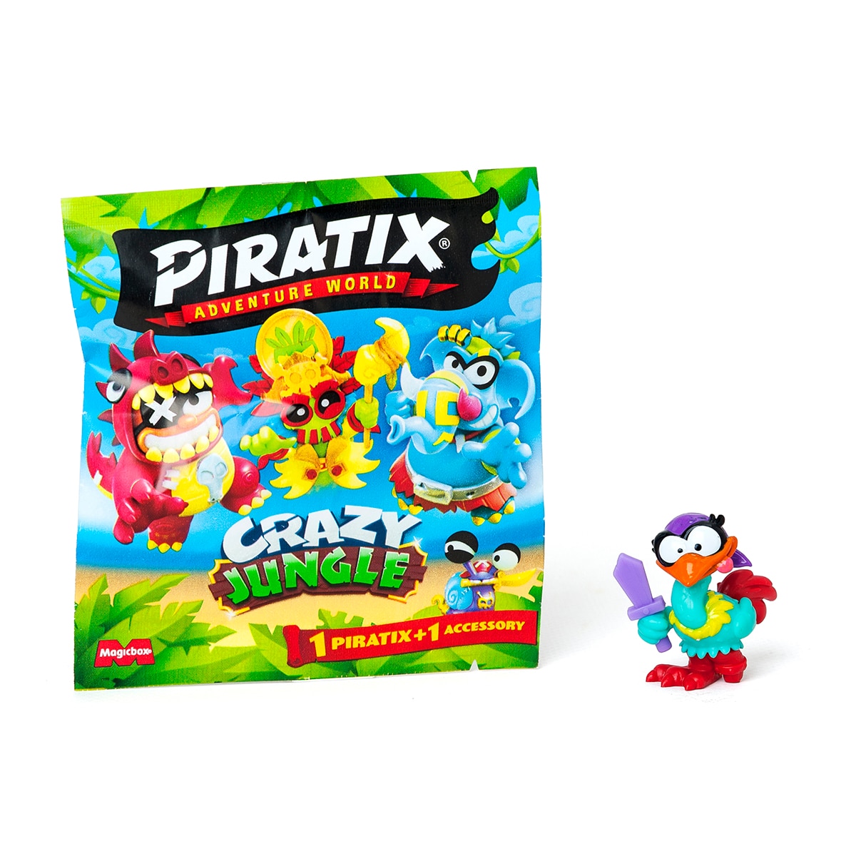 Imagen 0 de PIRATIX CRAZY JUNGLE One Pack - Artigo Sortido. Envio realizado de forma aleatória