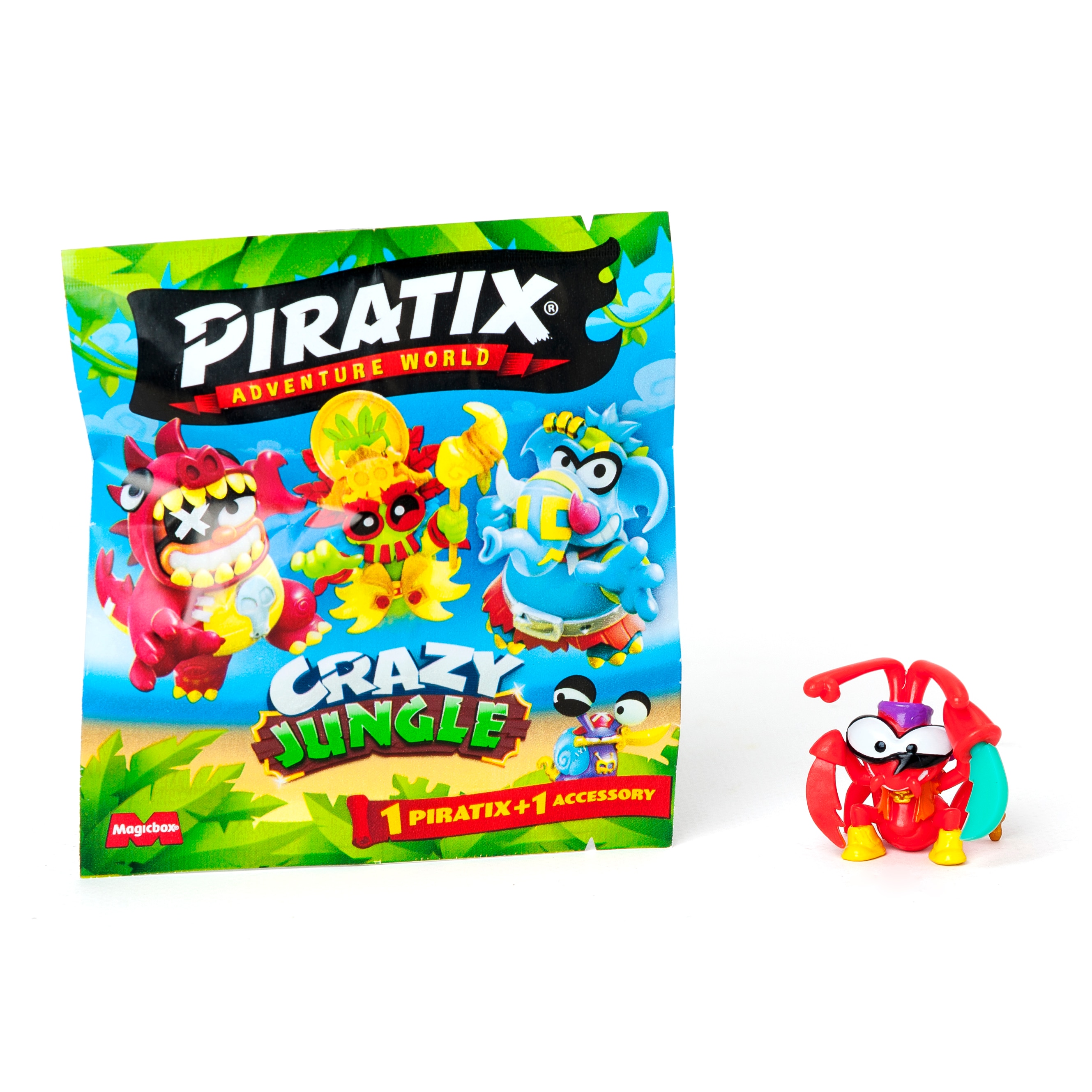 PIRATIX CRAZY JUNGLE One Pack - Artigo Sortido. Envio realizado de forma aleatória 2