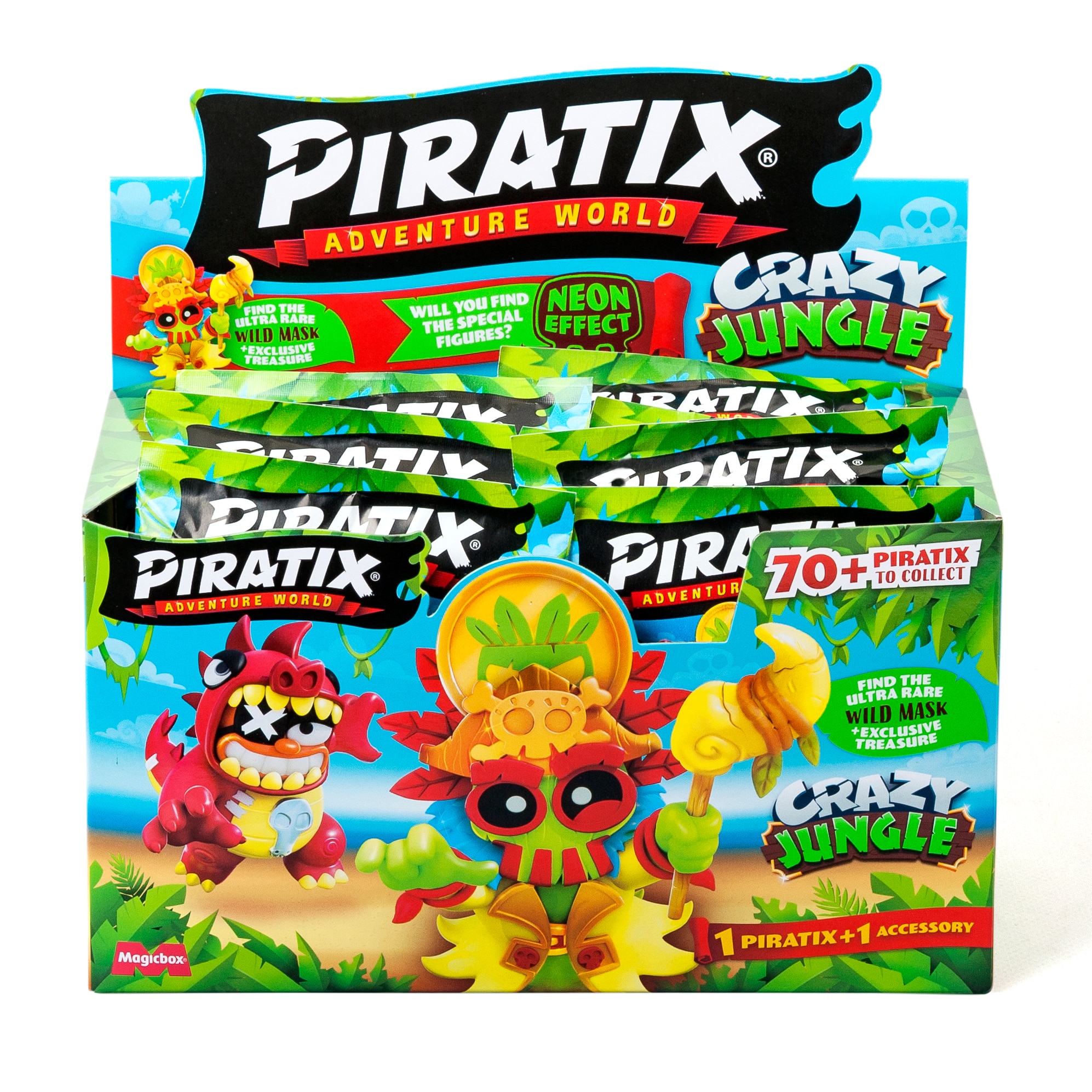 PIRATIX CRAZY JUNGLE One Pack - Artigo Sortido. Envio realizado de forma aleatória 14